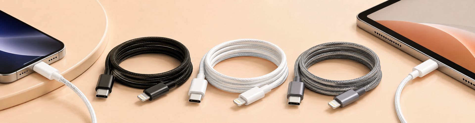 Cable USB-C - Lightning
