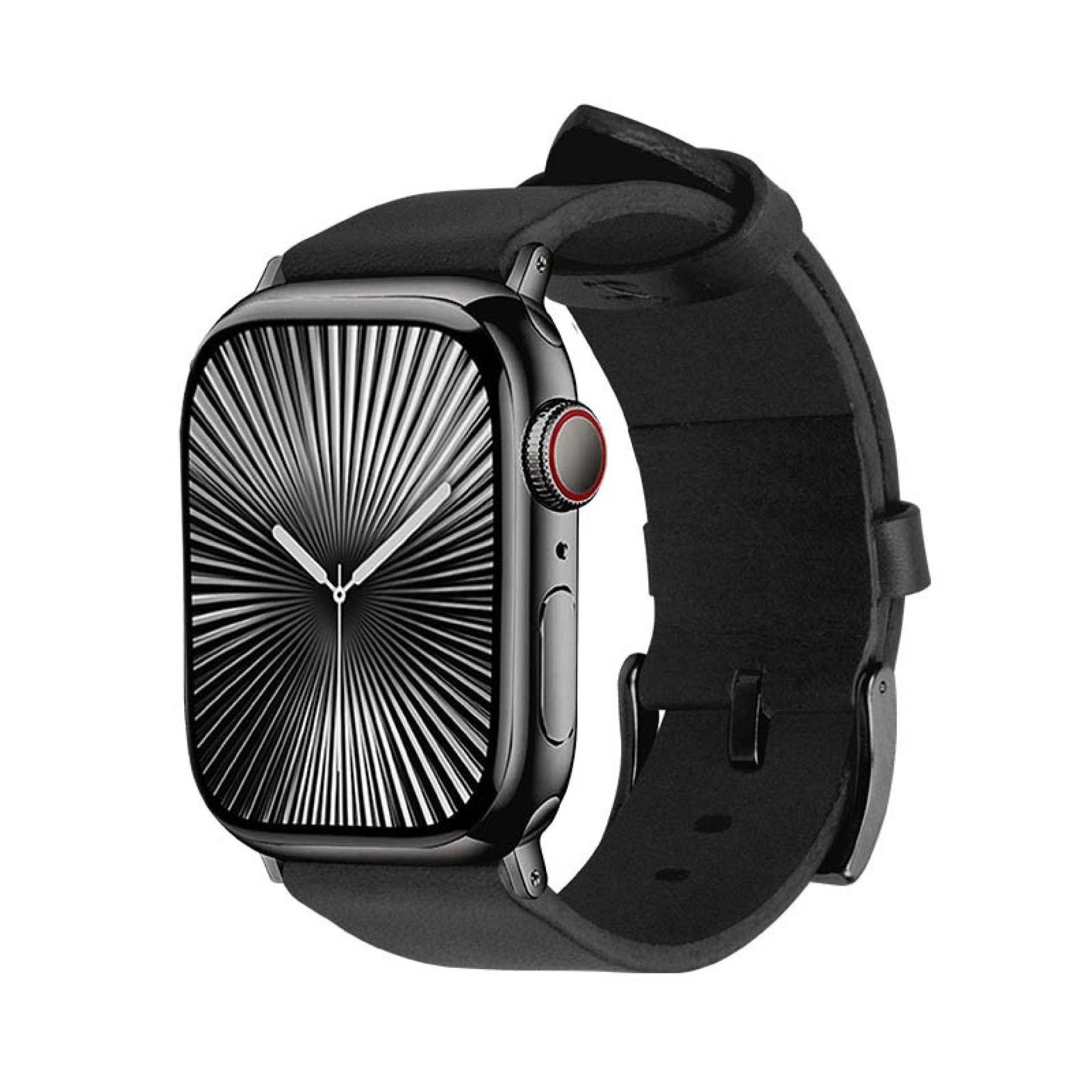 Correa Cuero Apple Watch 42   49mm Negro