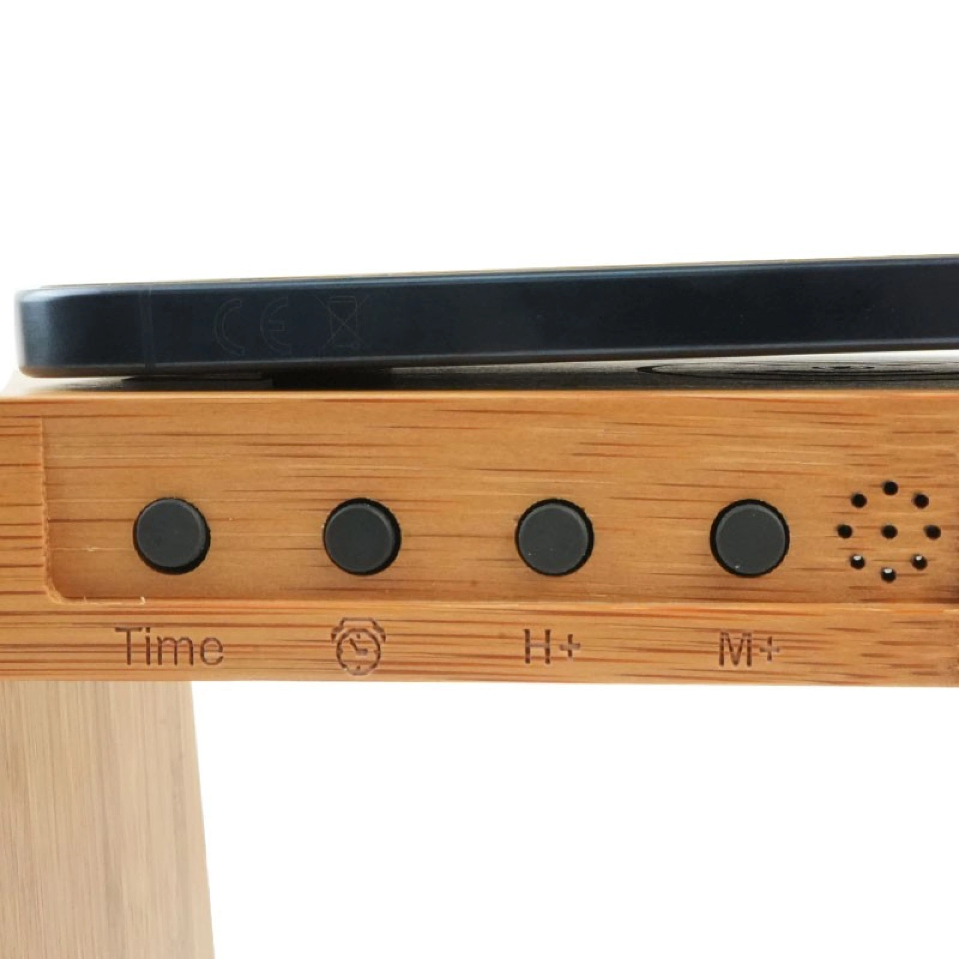 Lámpara con Cargador Inalámbrico Bamboo 5 en 1