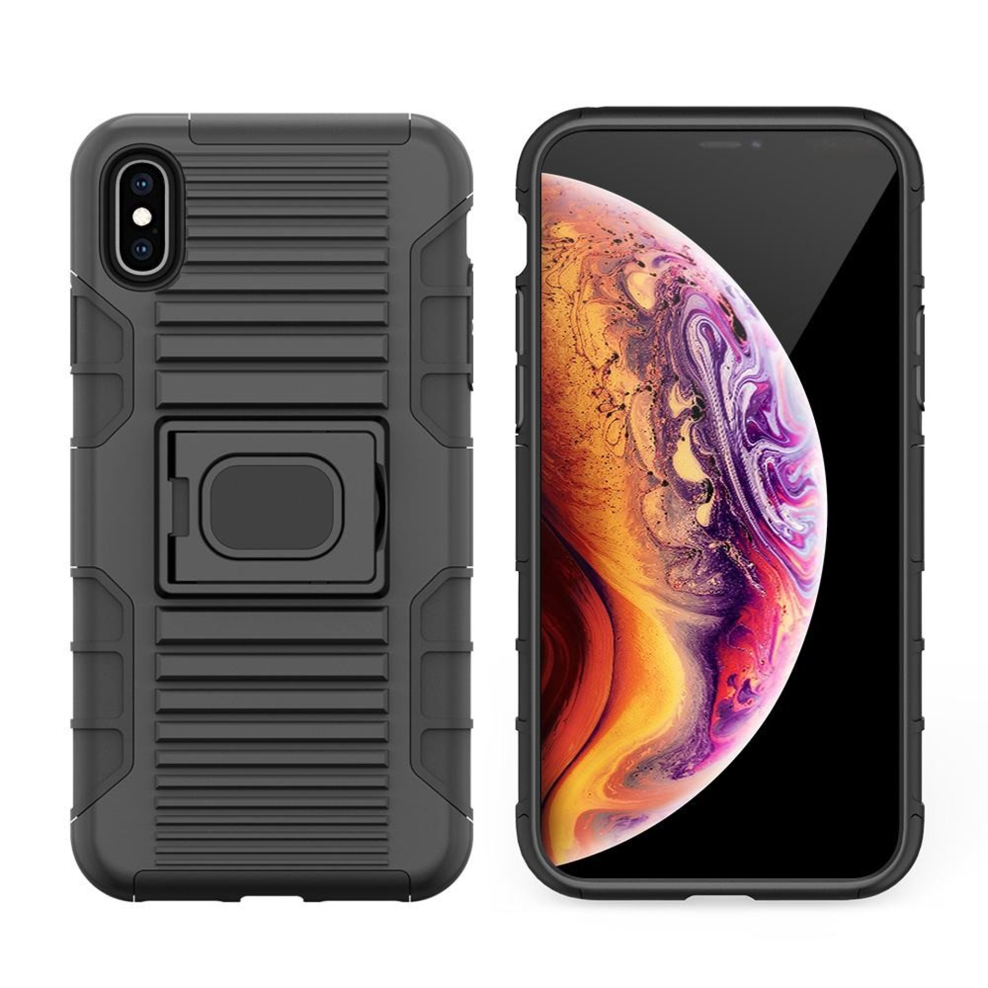 Funda iPhone Resistente XS Negro