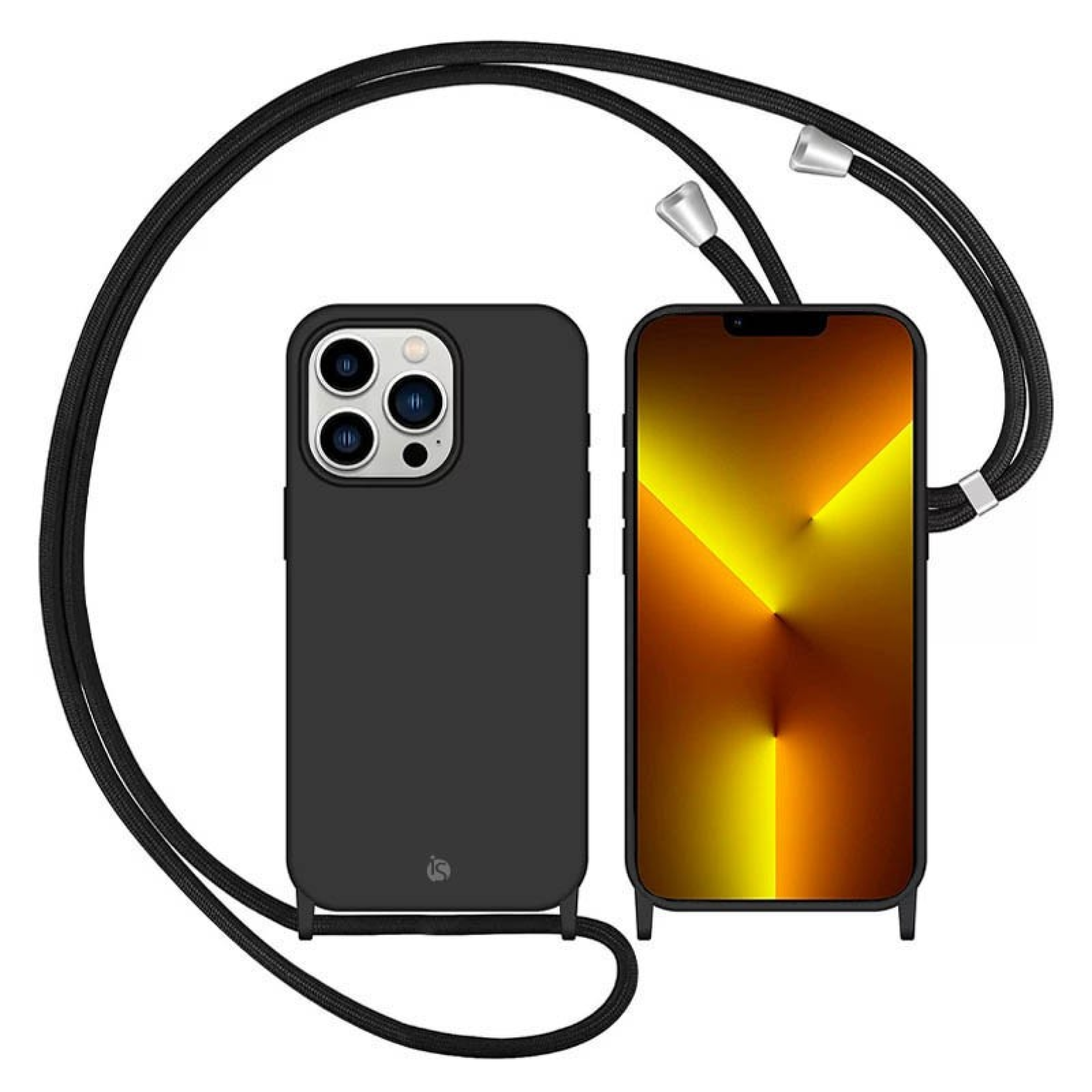 Funda iPhone con Cuerda 13 Pro Negro
