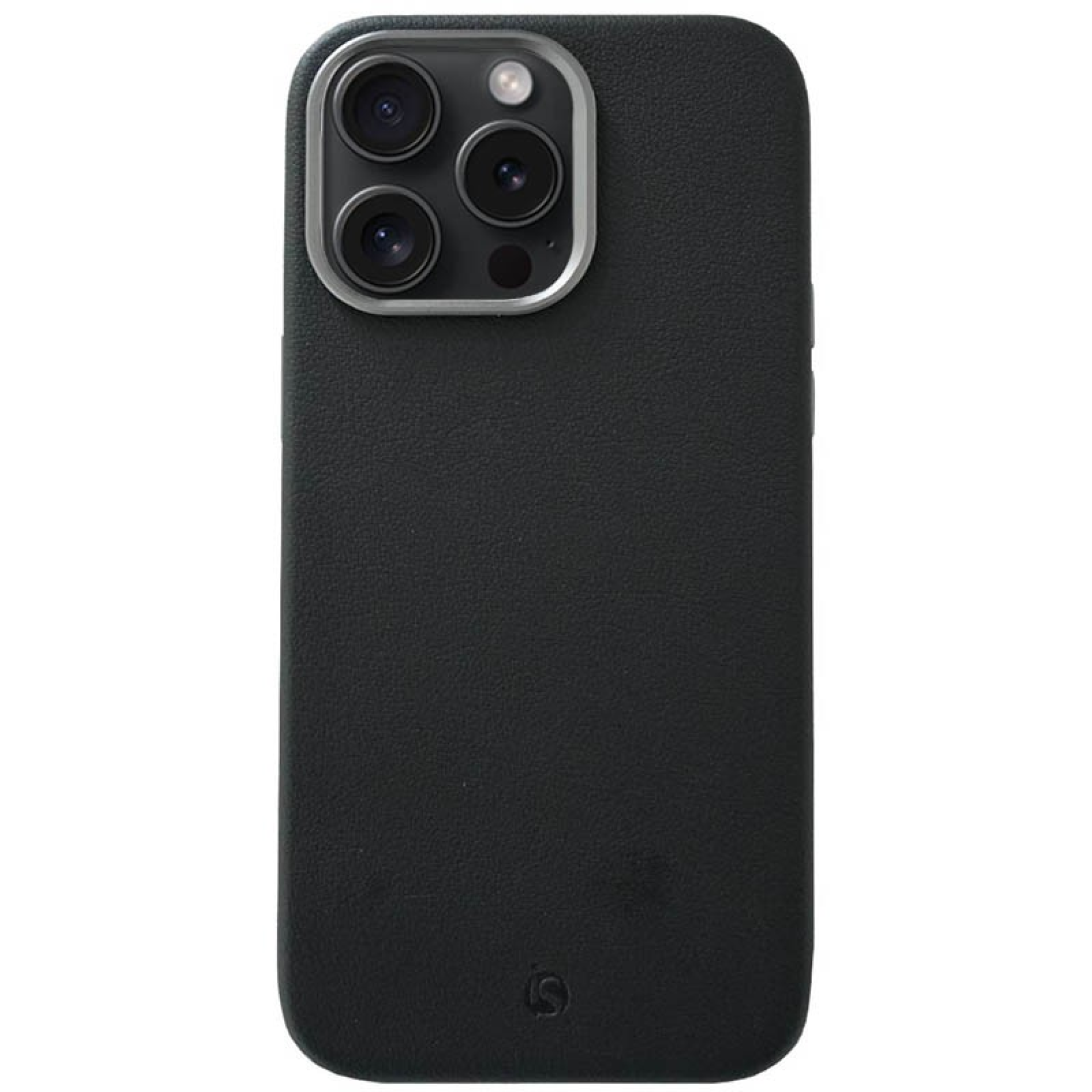Funda de Cuero MagSafe iPhone 15 Pro Max Negro