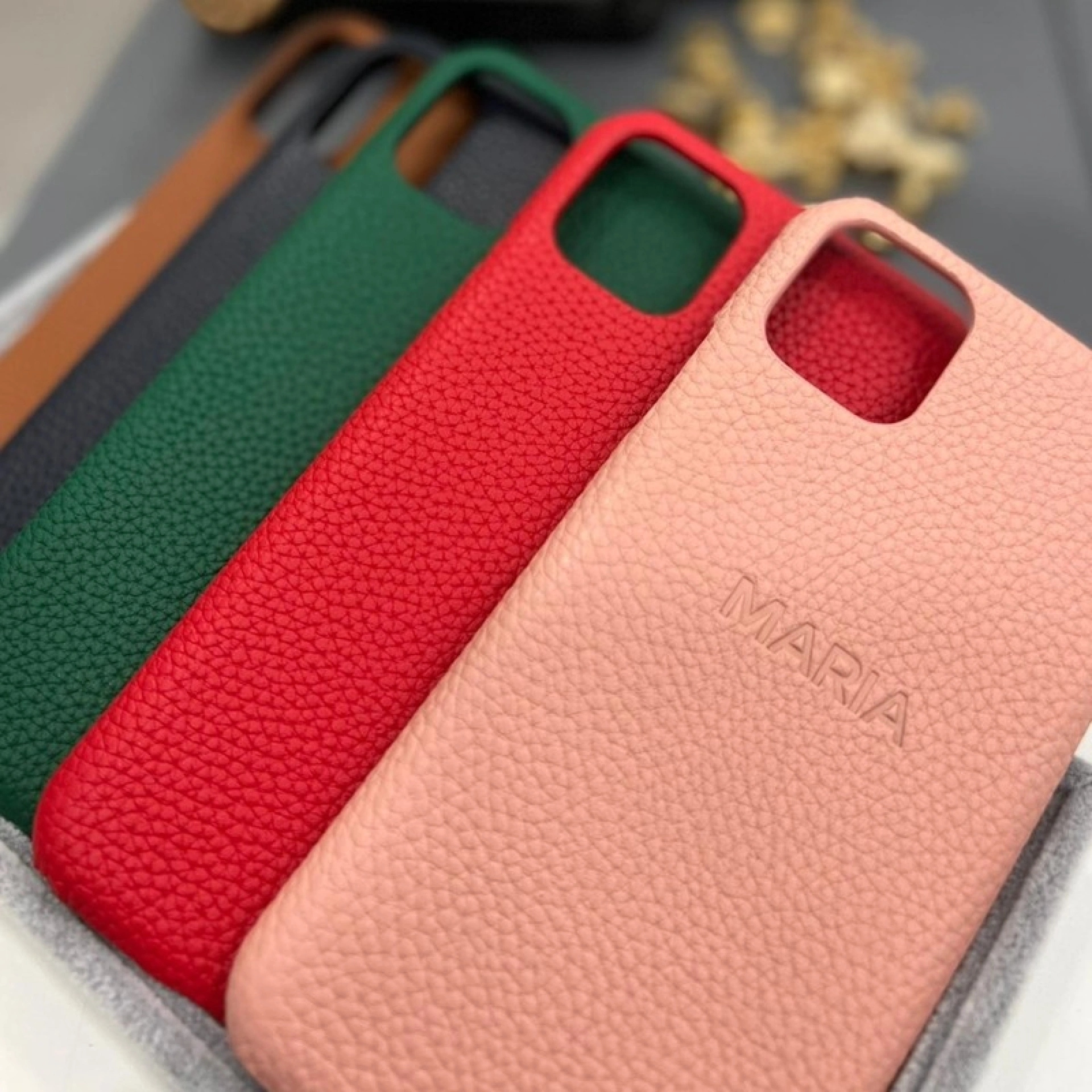 Funda iPhone Personalitzada de Pell