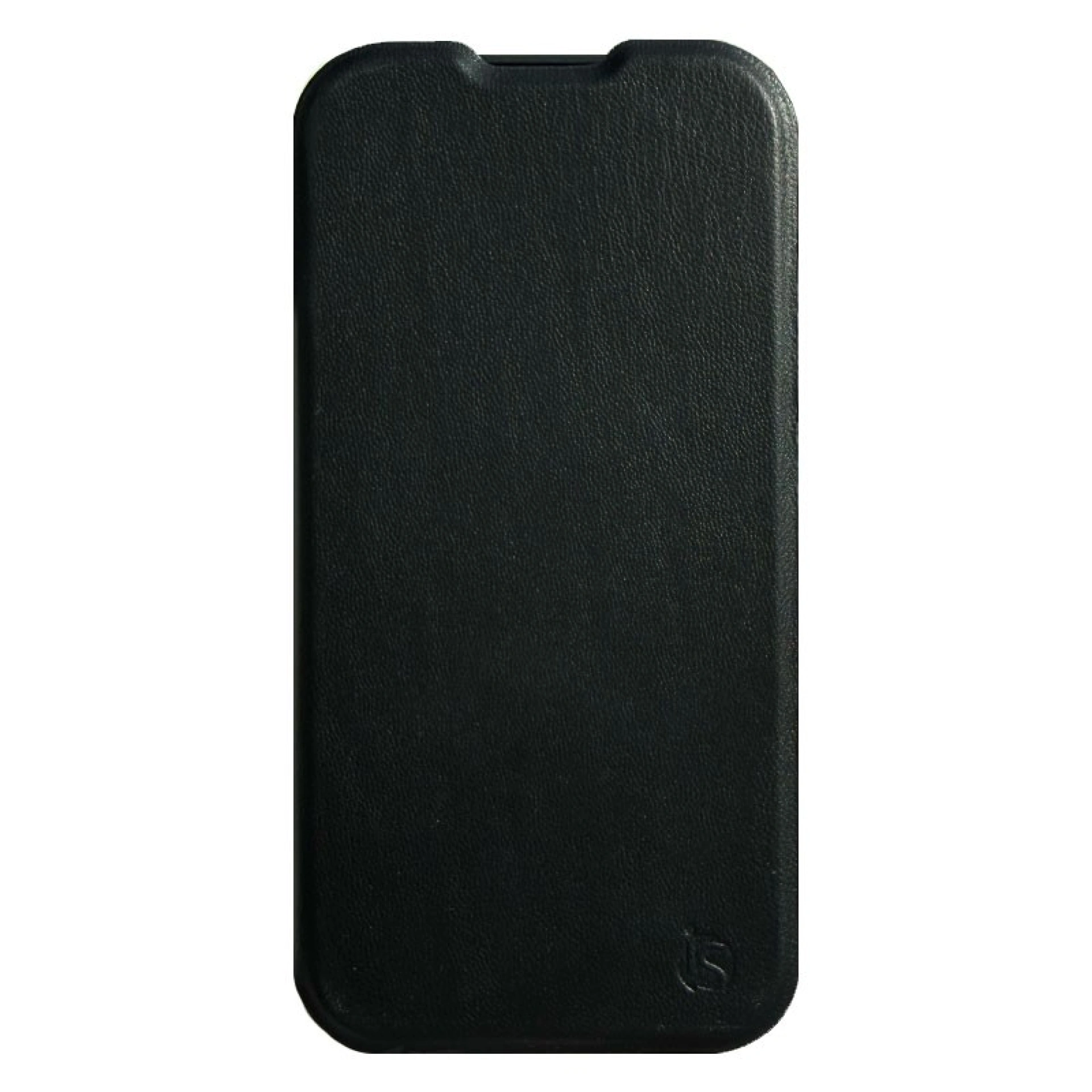 Funda Folio magnética de cuero para iPhone