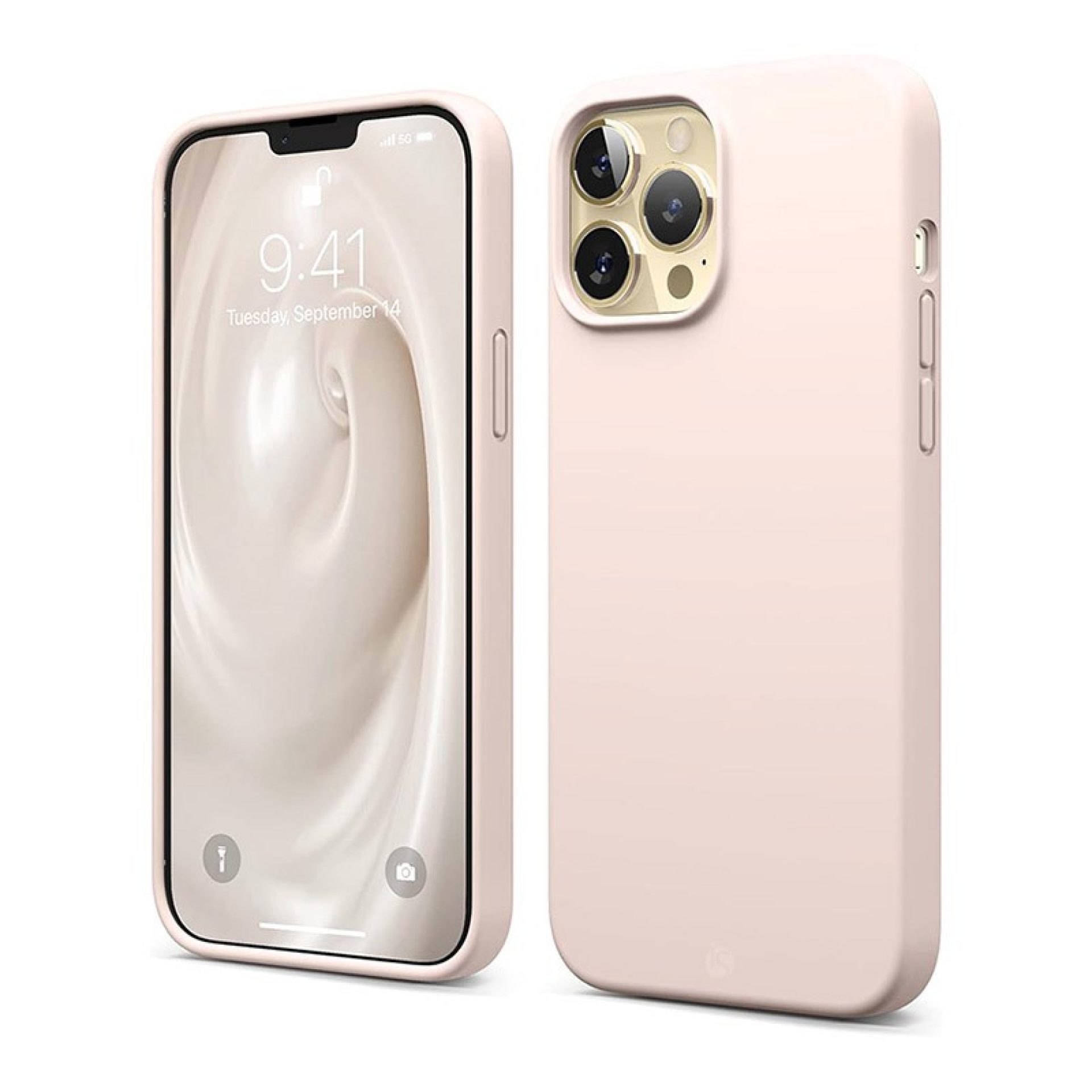 Funda en Silicona Líquida Magsafe iPhone Pro Rosa