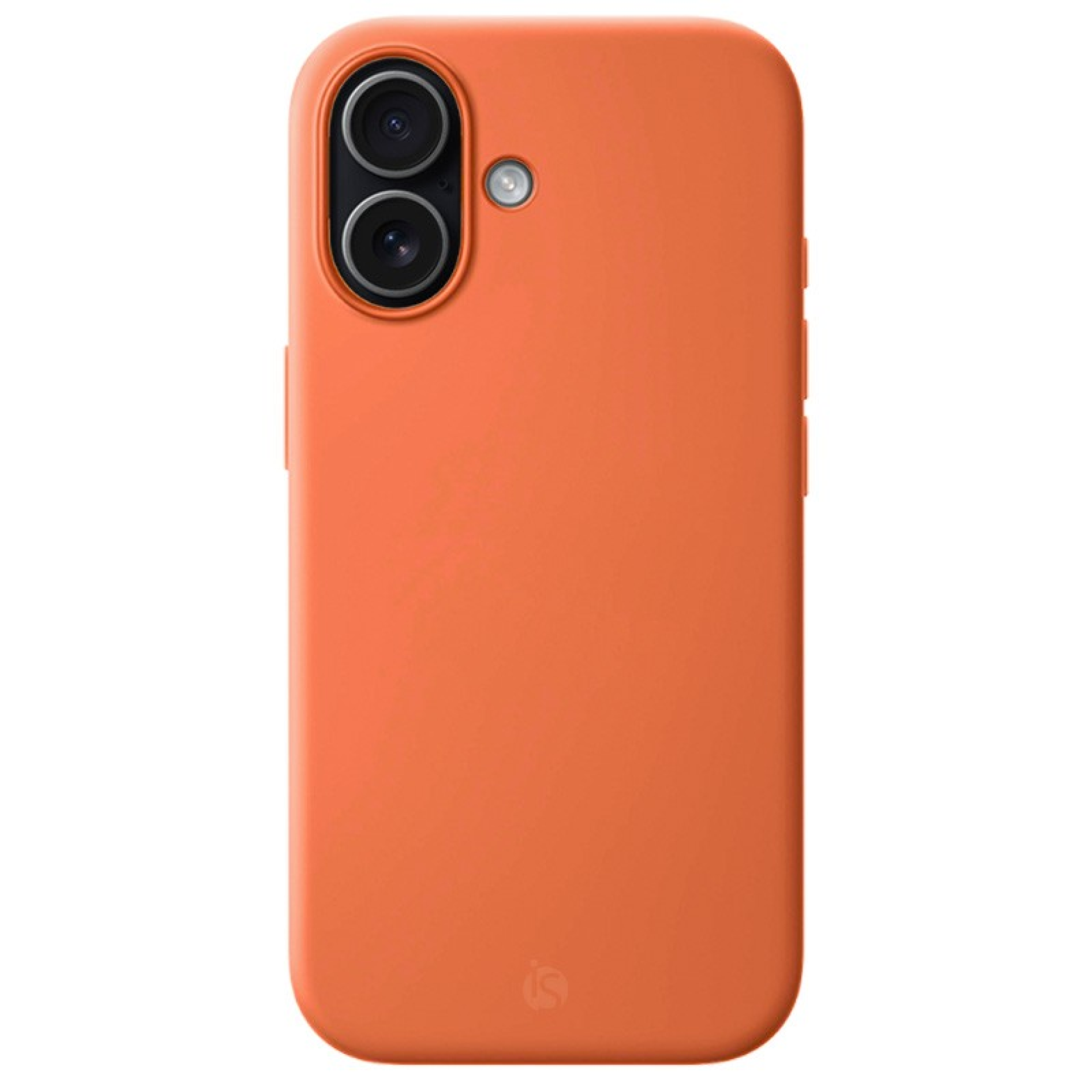 Funda en Silicona Líquida Magsafe iPhone 16 Naranja