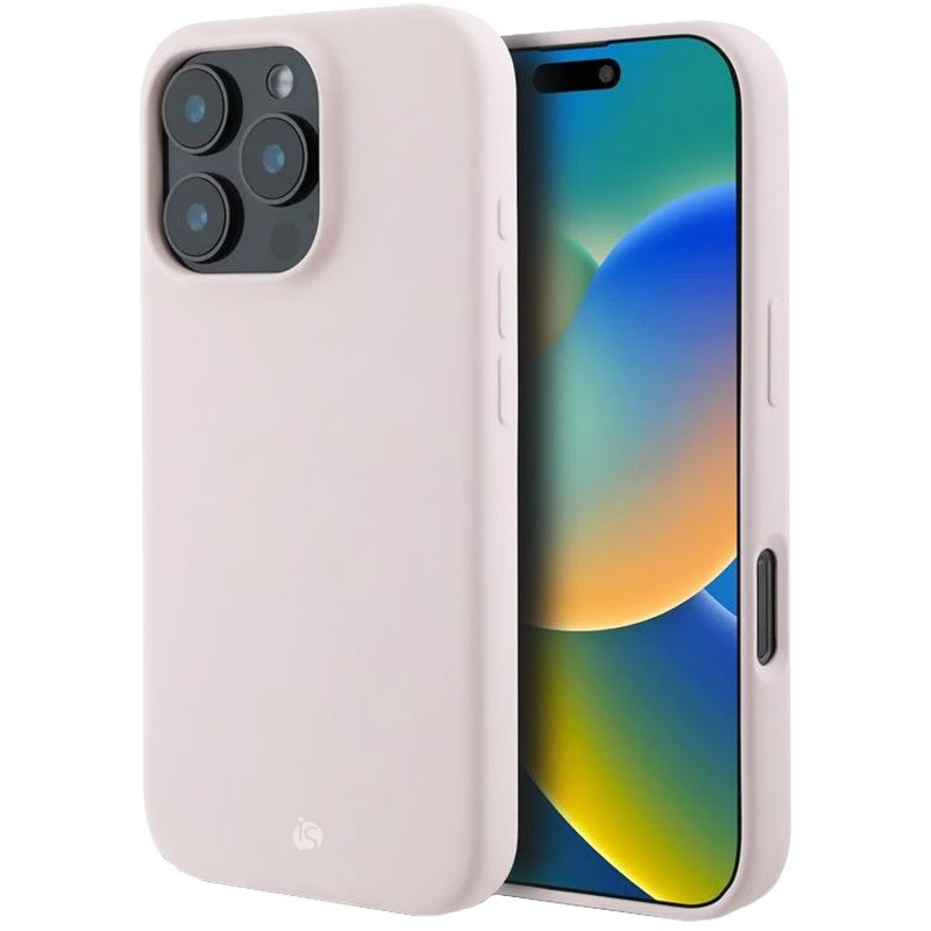 Funda en Silicona Líquida Magsafe iPhone 16 Pro Max Rosa