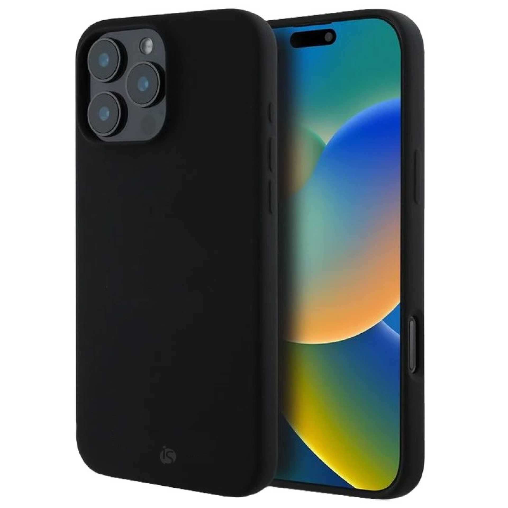 Funda en Silicona Líquida Magsafe iPhone 16 Pro Negro