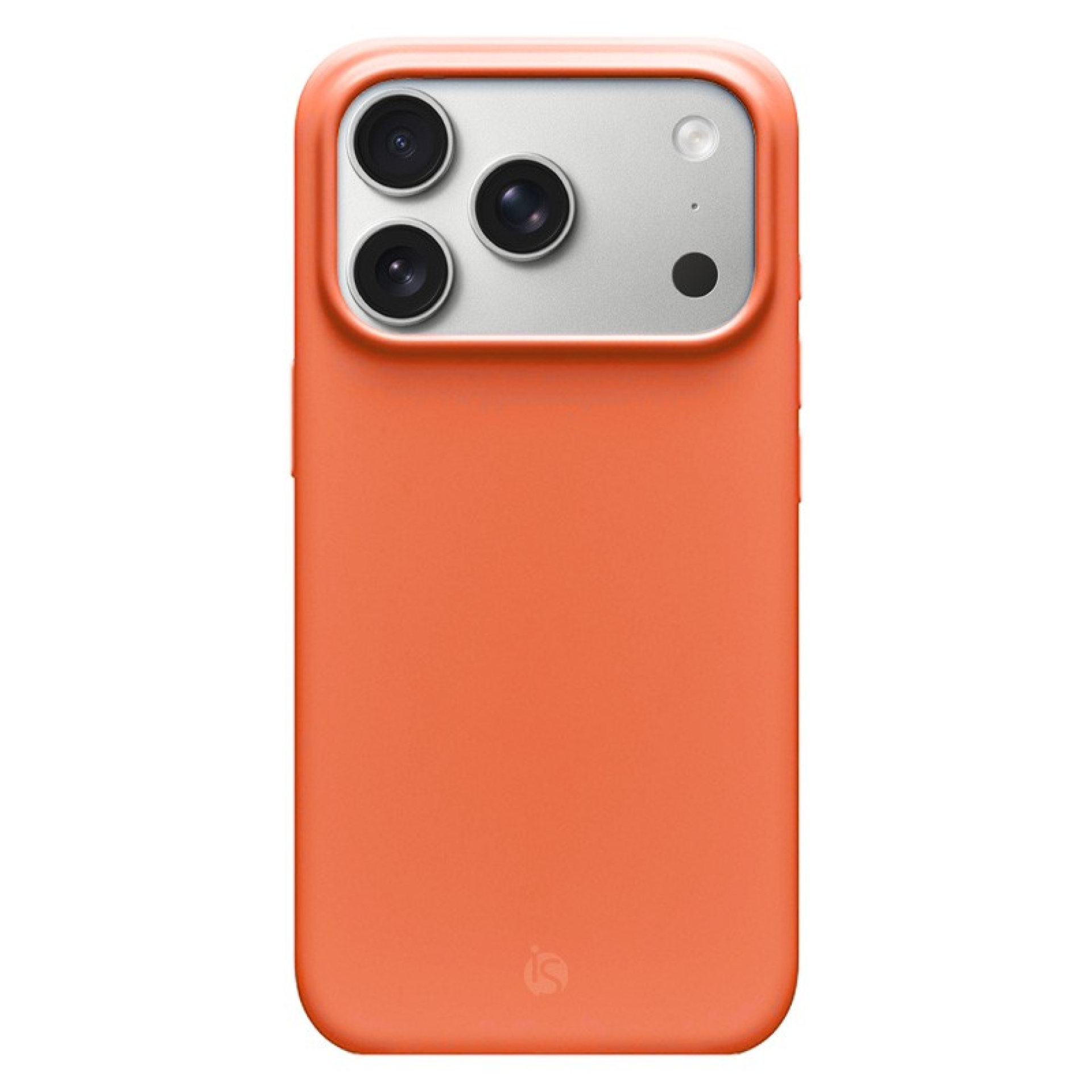 Funda en Silicona Líquida Magsafe iPhone 17 Pro Max Naranja
