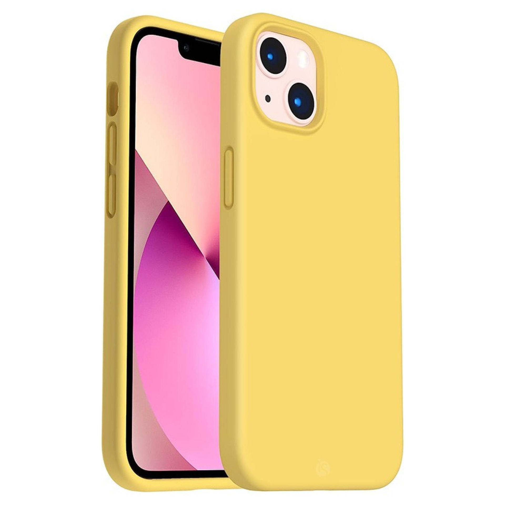 Funda de Silicona Líquida MagSafe iPhone Groc 15