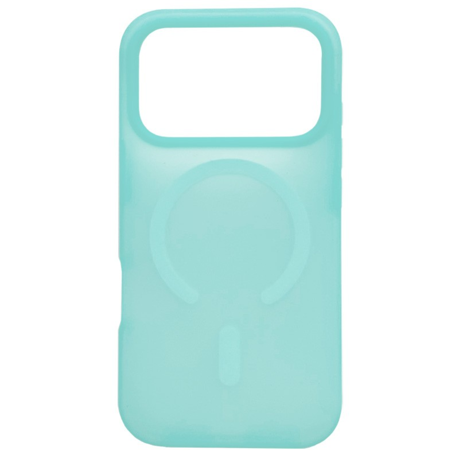 Funda Transparente Colorida MagSafe iPhone 17 Pro Max Verde