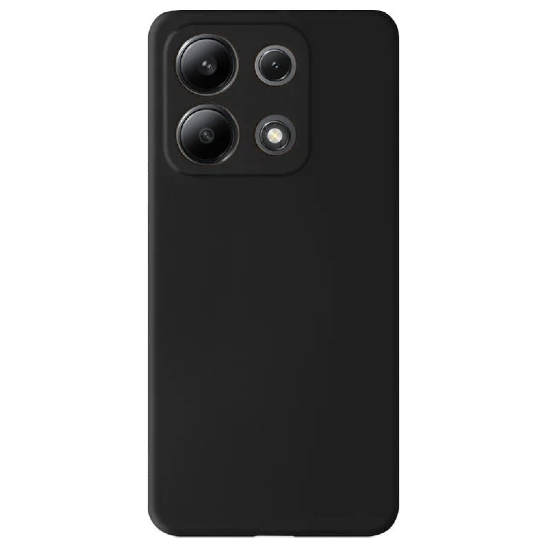 Funda en Silicona Xiaomi Negro Redmi Note 9T