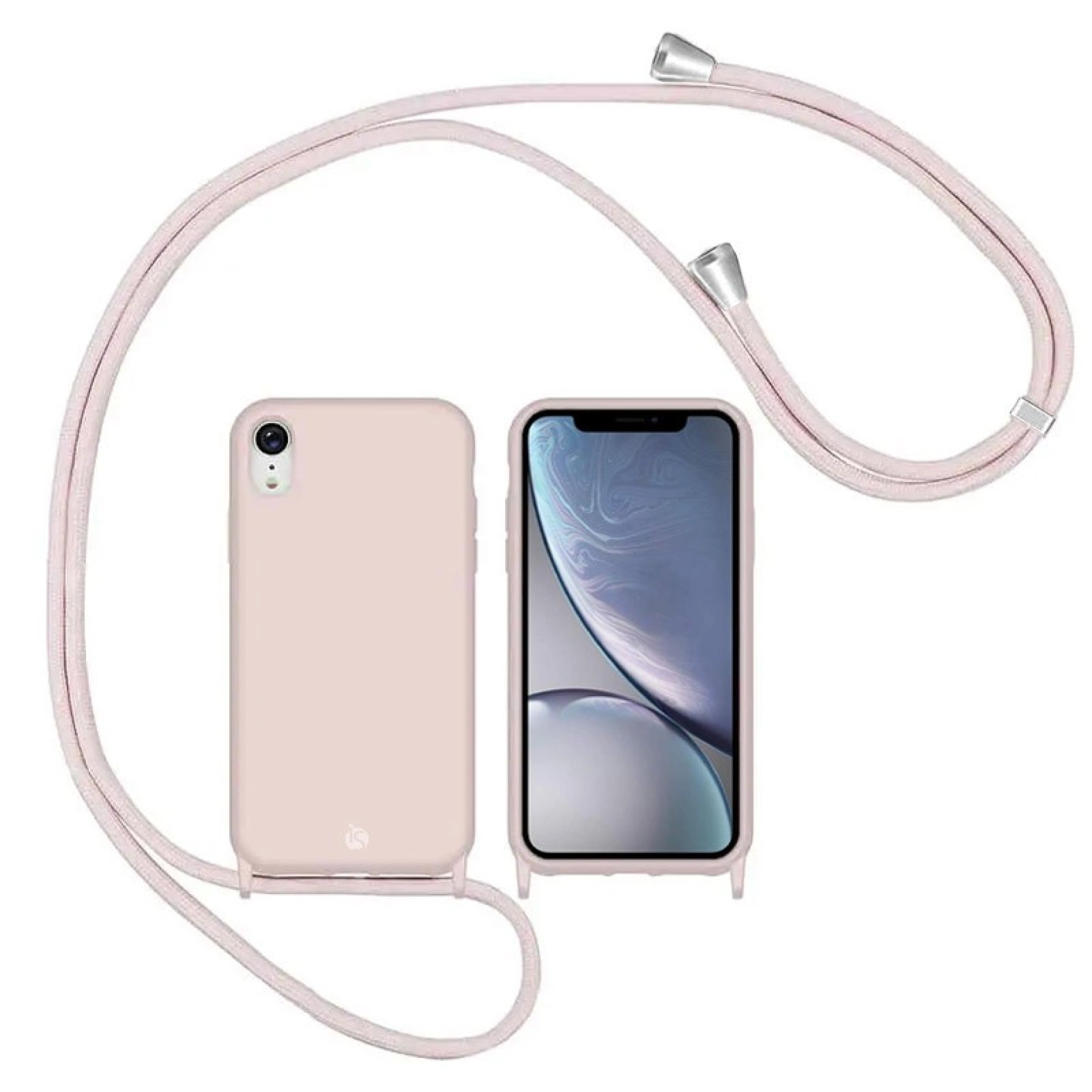 Funda amb Cordó Ajustable iPhone XR Sorra