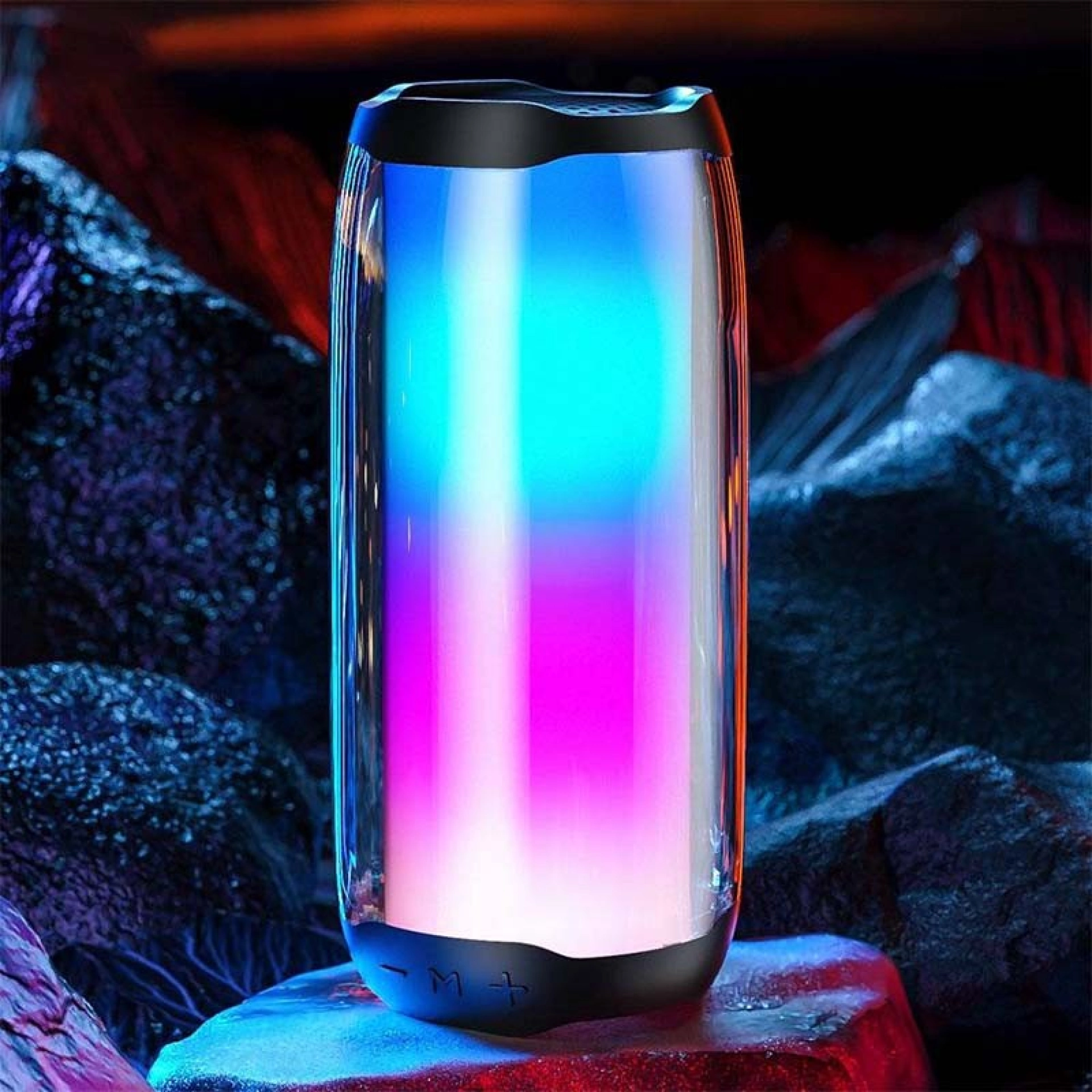 Altavoz con Luces en contexto de uso