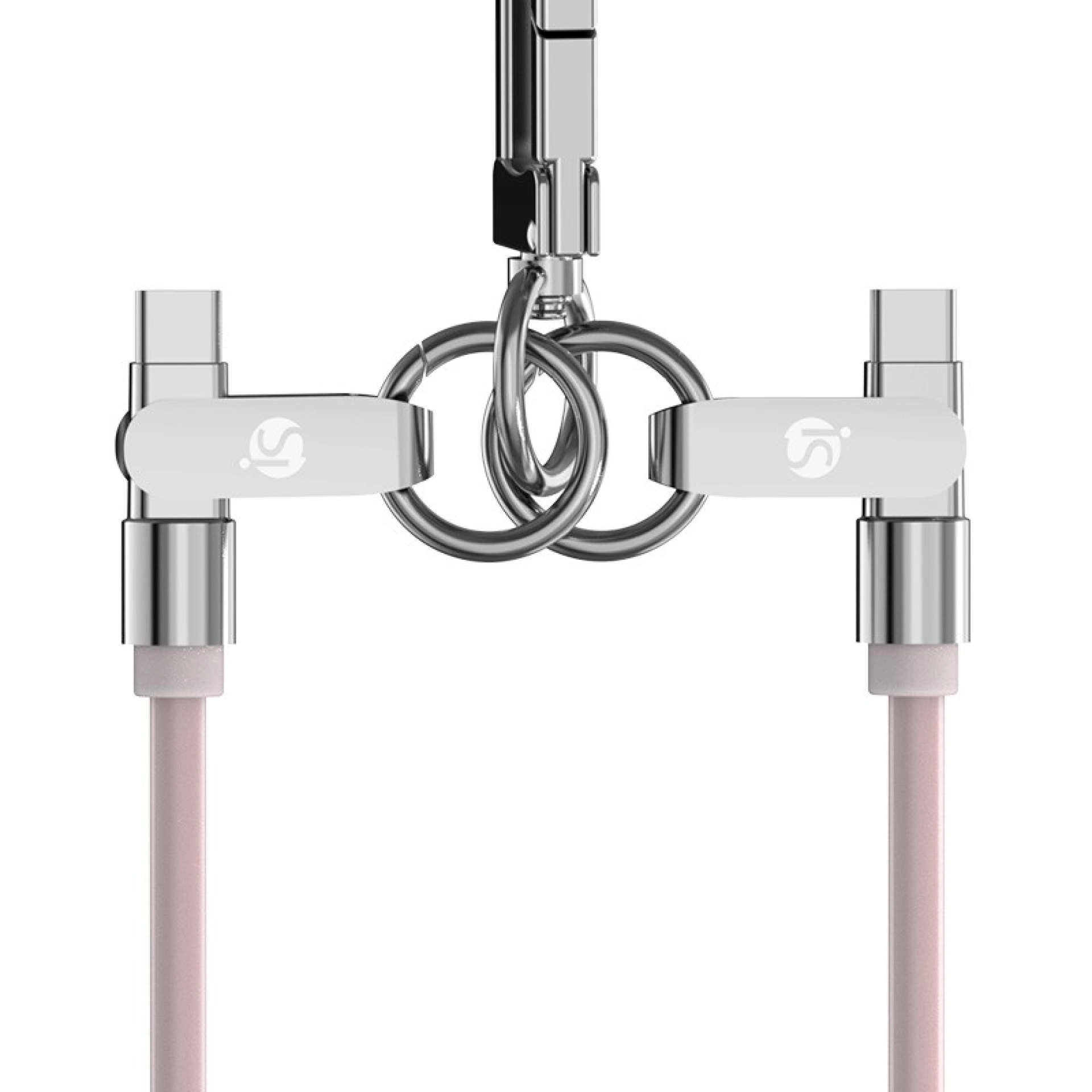 Cordón de Silicona con Carga USB-C para celular