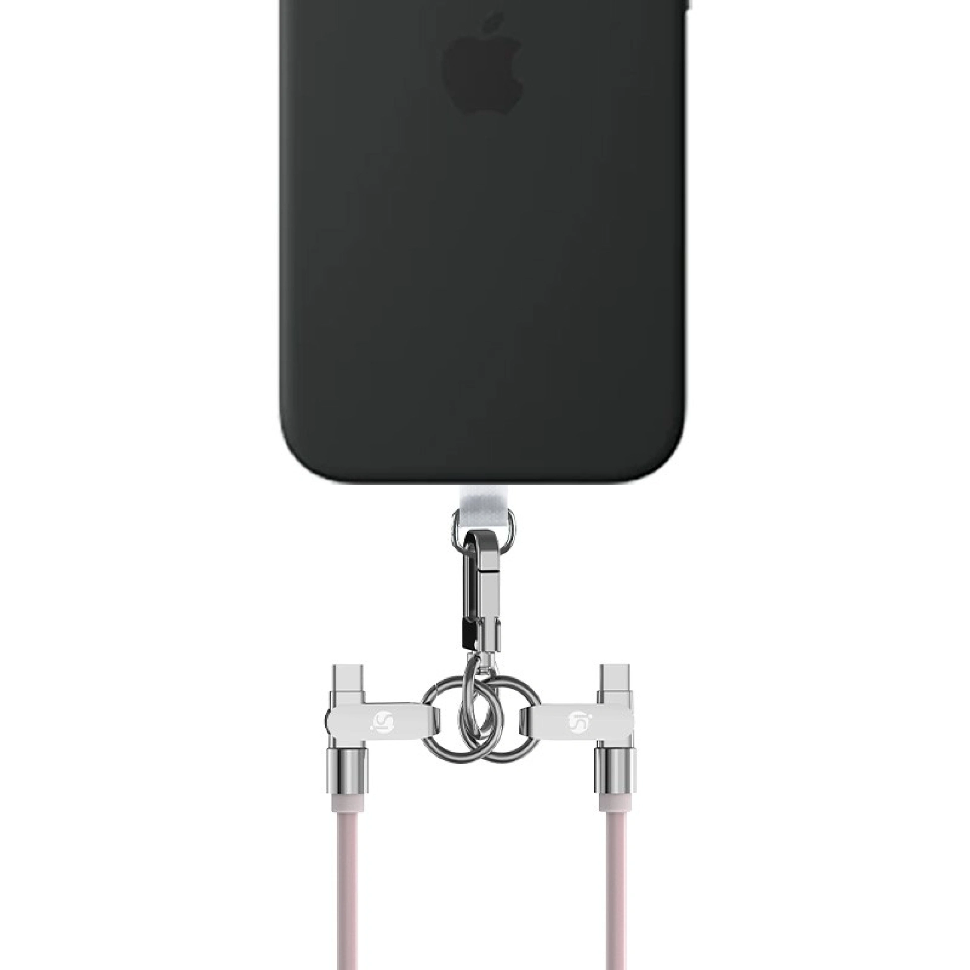 Cordón de Silicona con Carga USB-C para celular