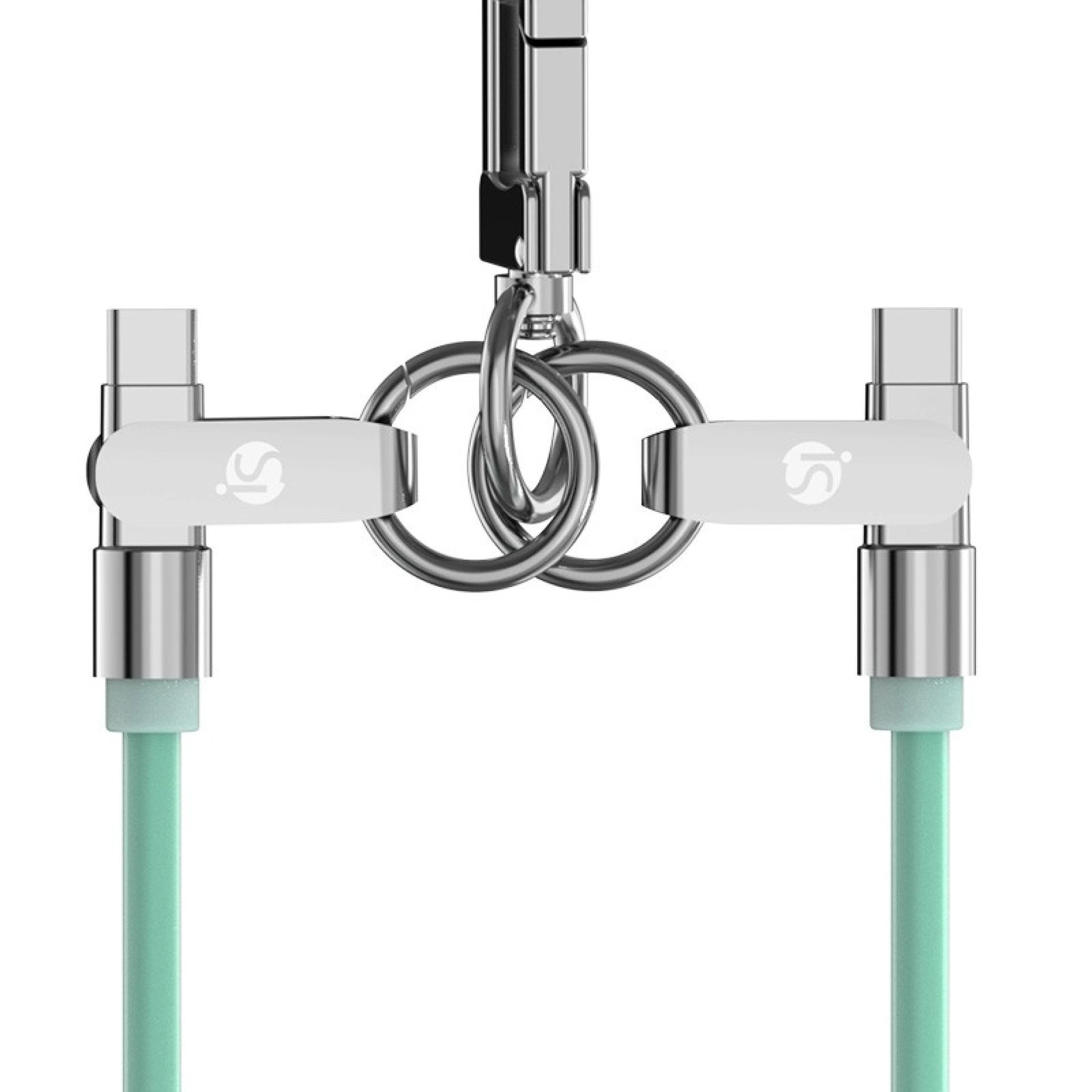 Cordón de Silicona con Carga USB-C para celular
