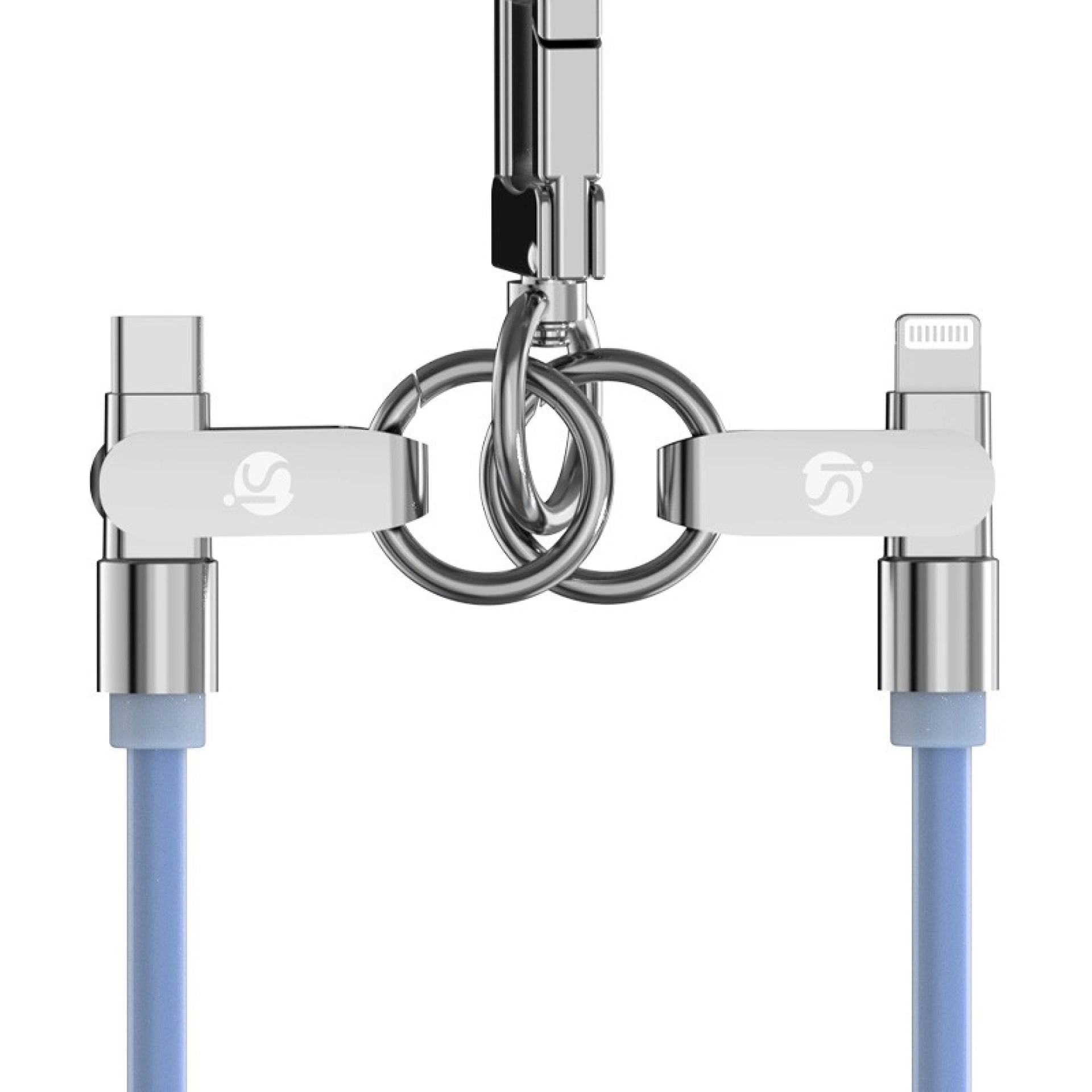 Cordón de Silicona con Carga USB-C para celular