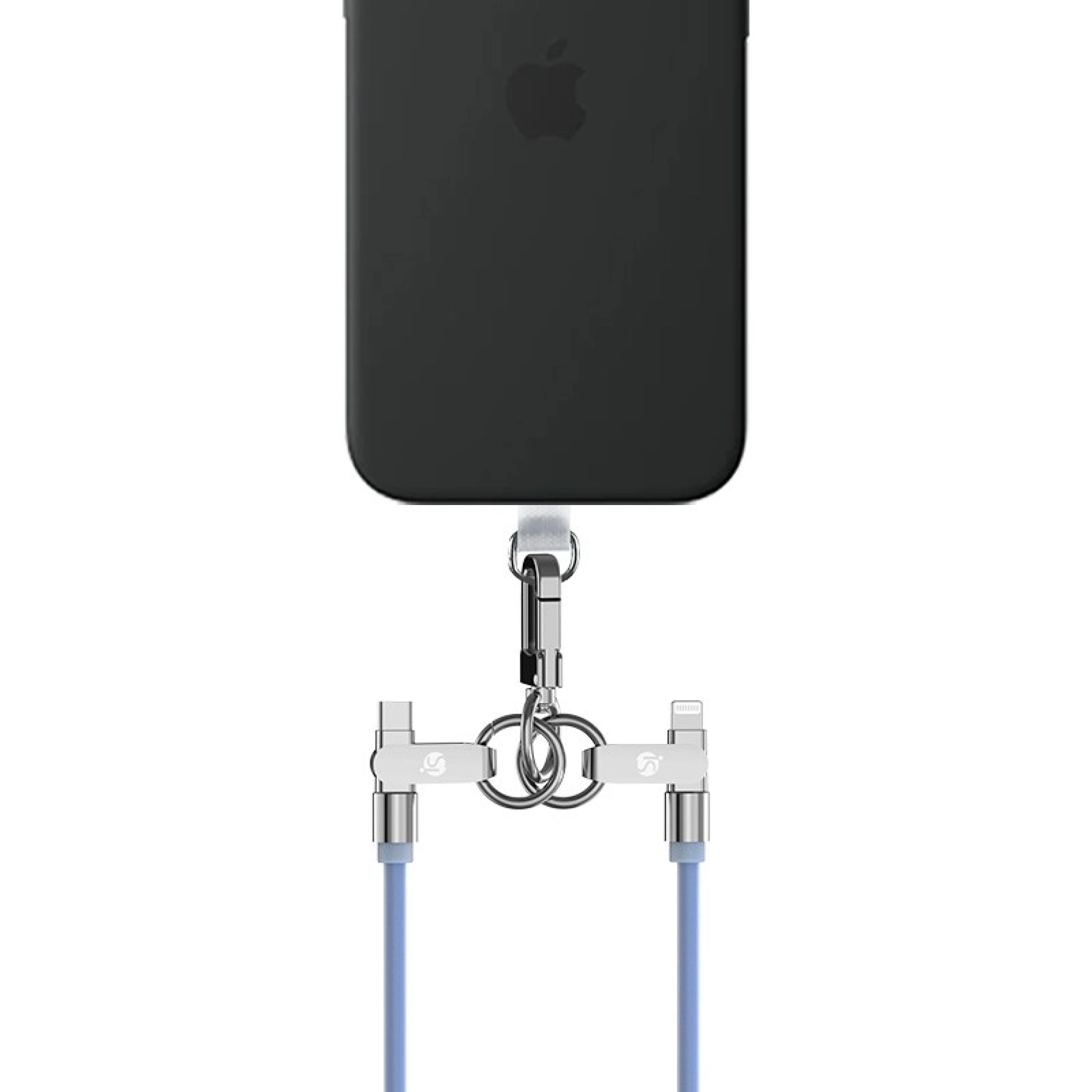 Cordón de Silicona con Carga USB-C para celular