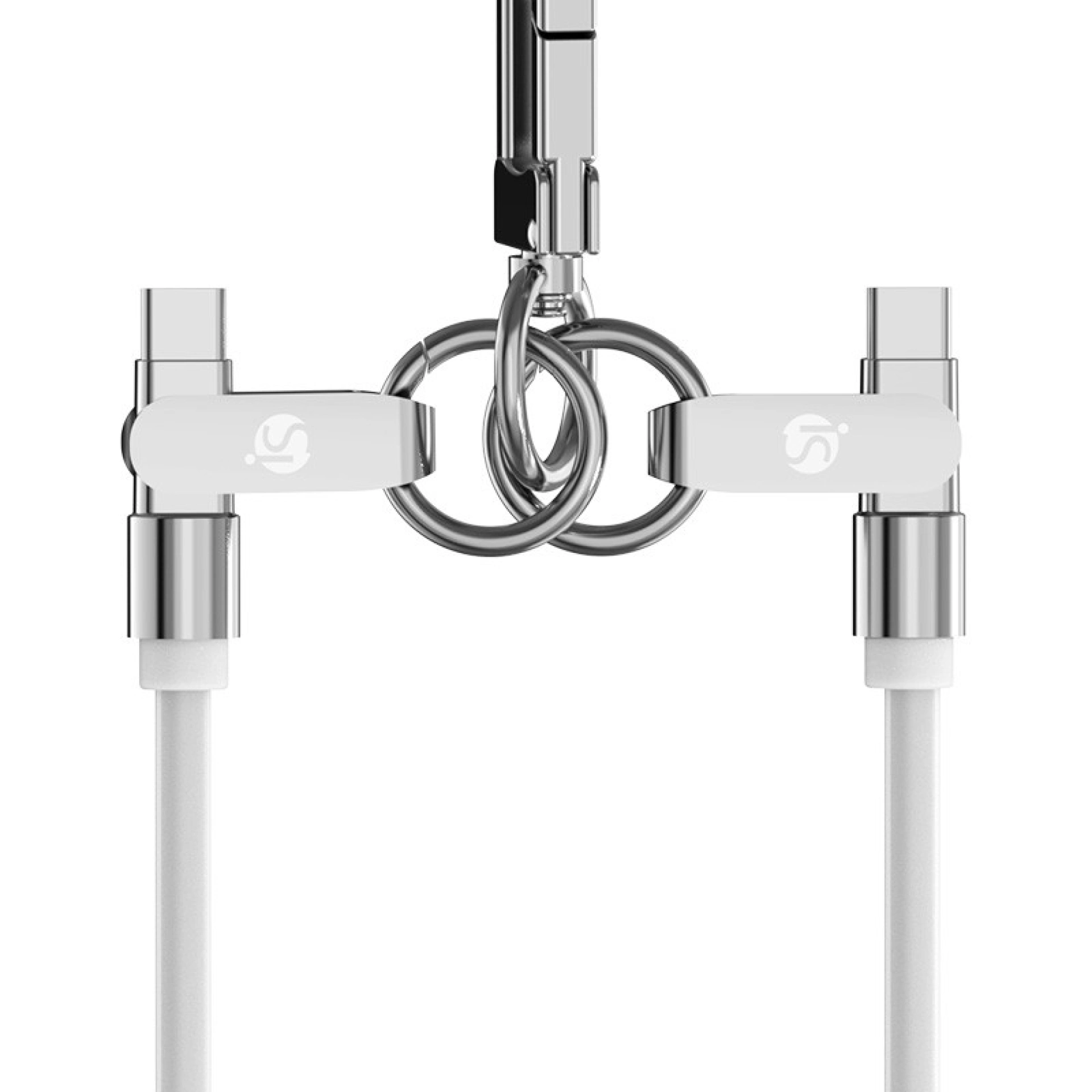 Cordón de Silicona con Carga USB-C para celular