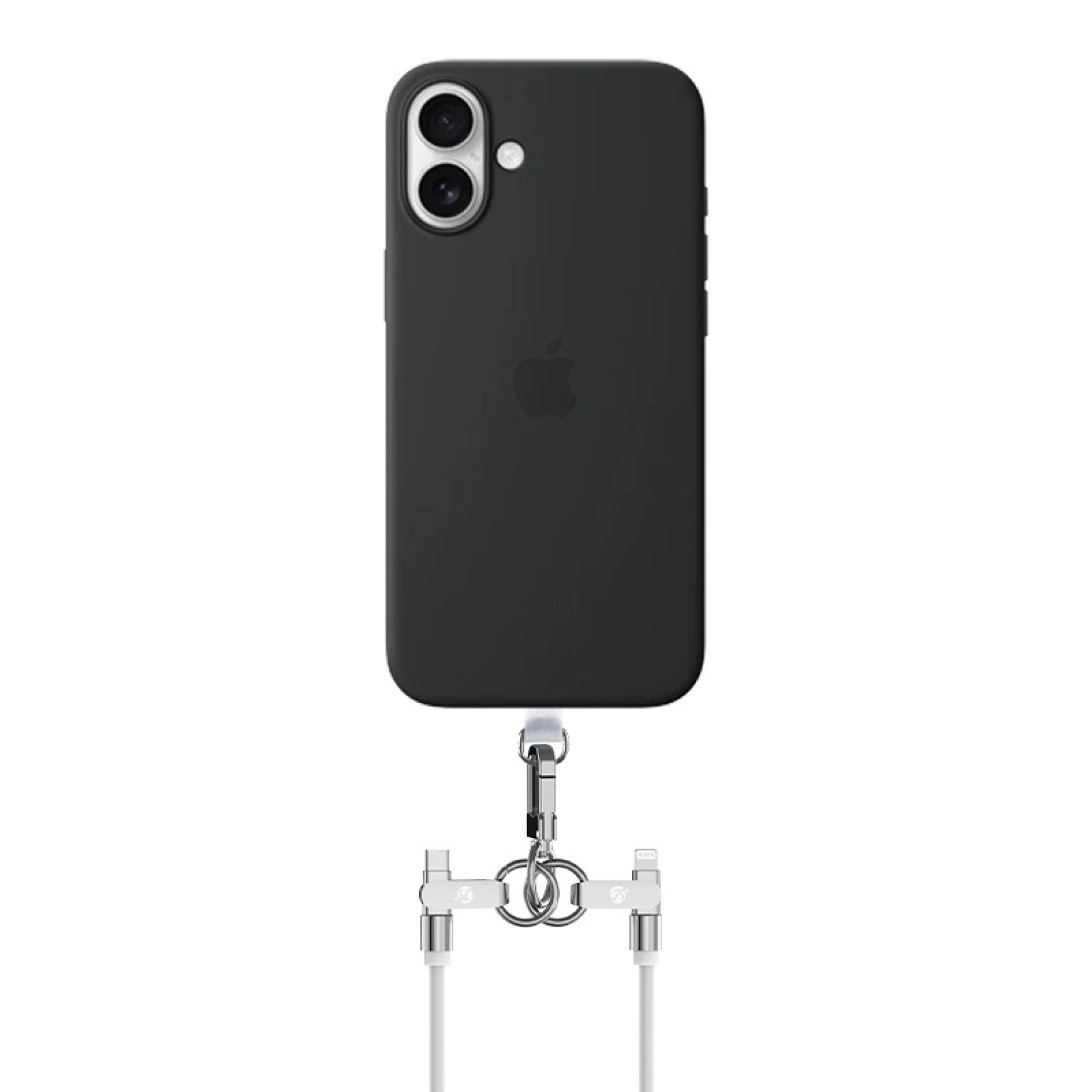 Cordón de Silicona con Carga USB-C para celular
