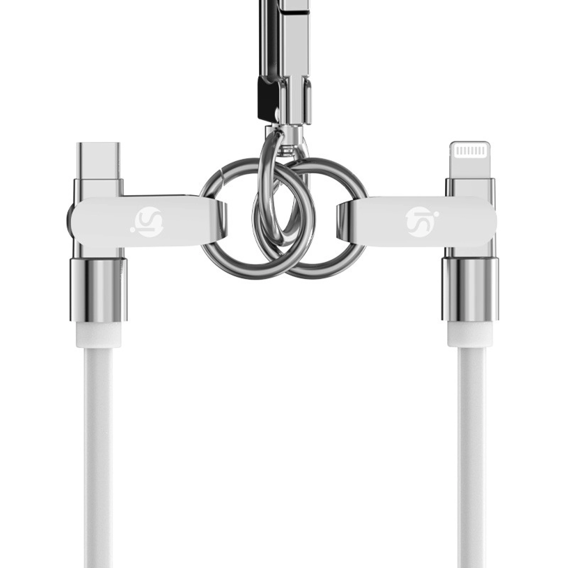 Cordón de Silicona con Carga USB-C para celular