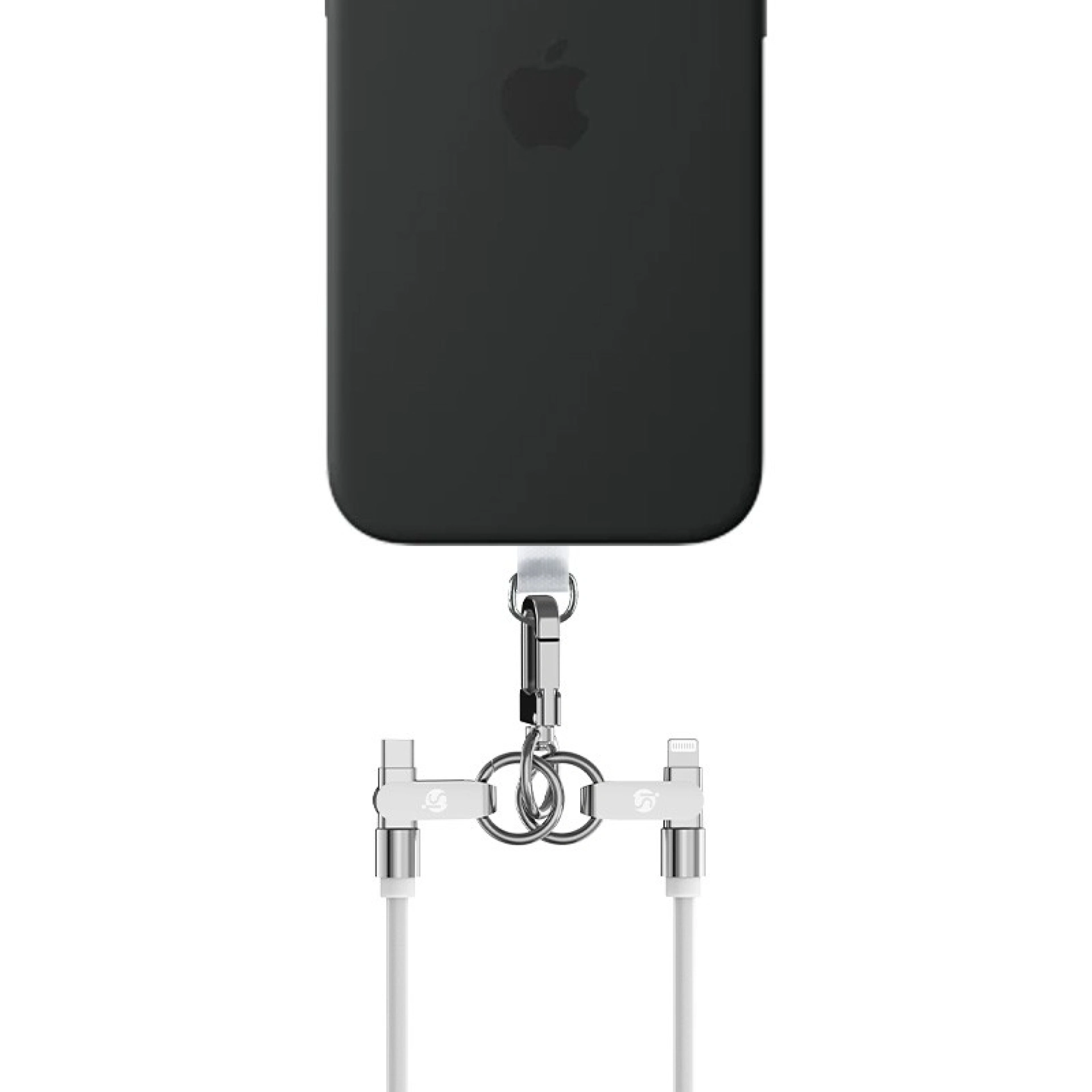 Cordón de Silicona con Carga USB-C para celular