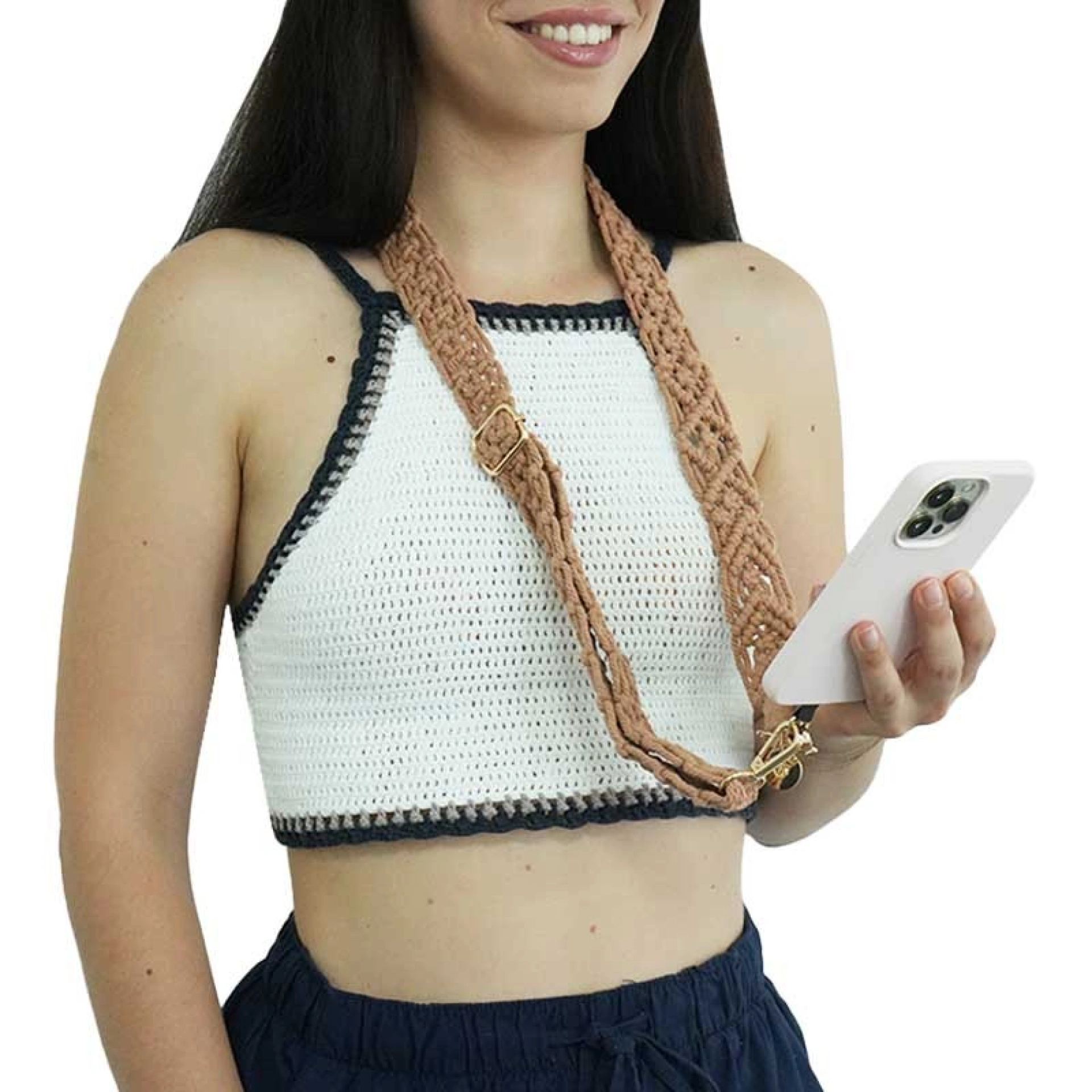 Cordón Macramé para Teléfono
