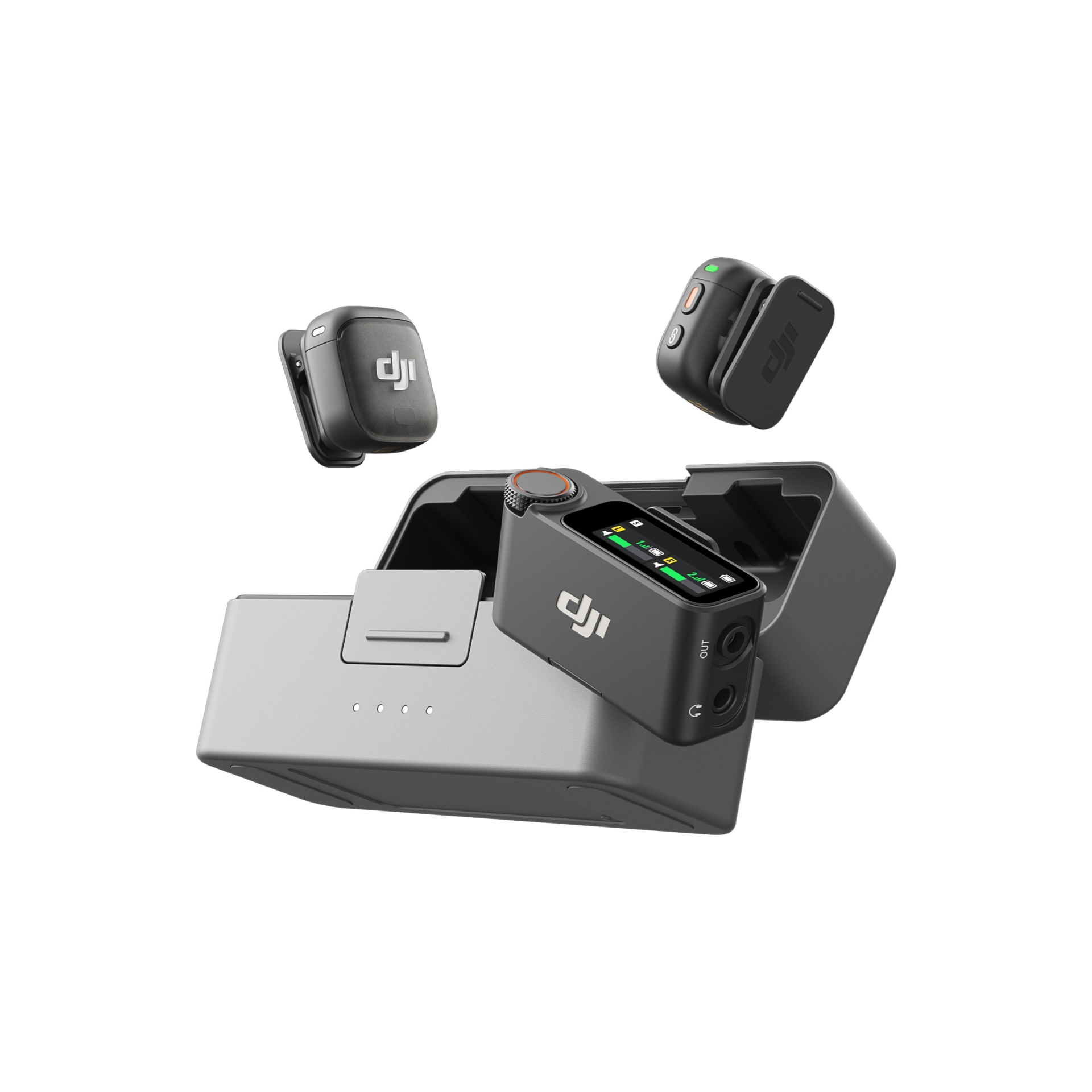 DJI Mic 3 (2 TX + 1 RX + Estuig de Càrrega)