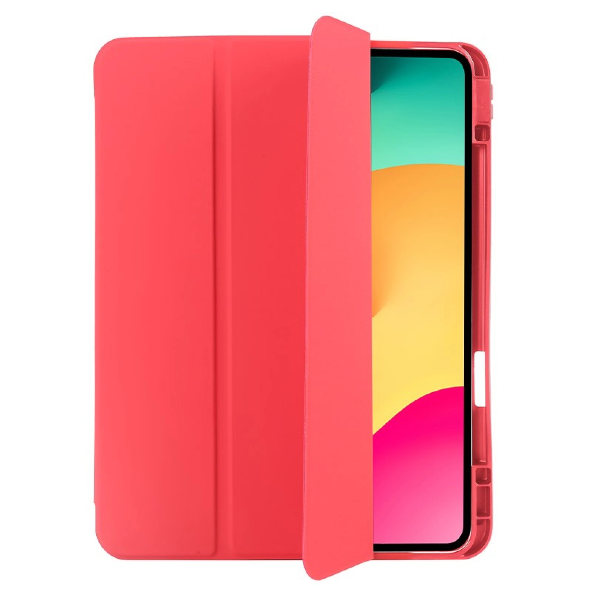Funda iPad en Piel Air 11"   6 (2024) Rojo