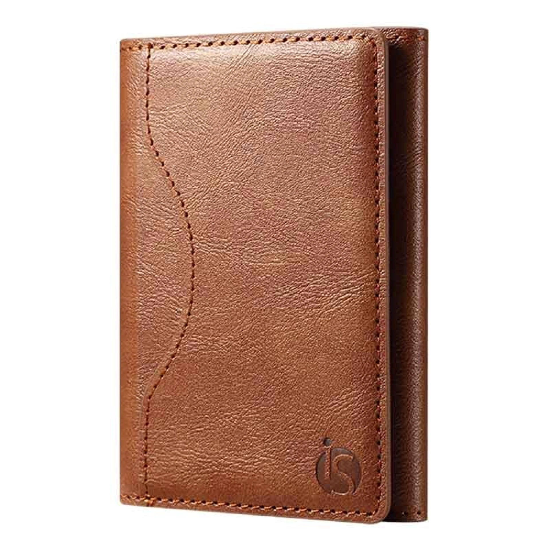 Cartera de Pell MagSafe Castany