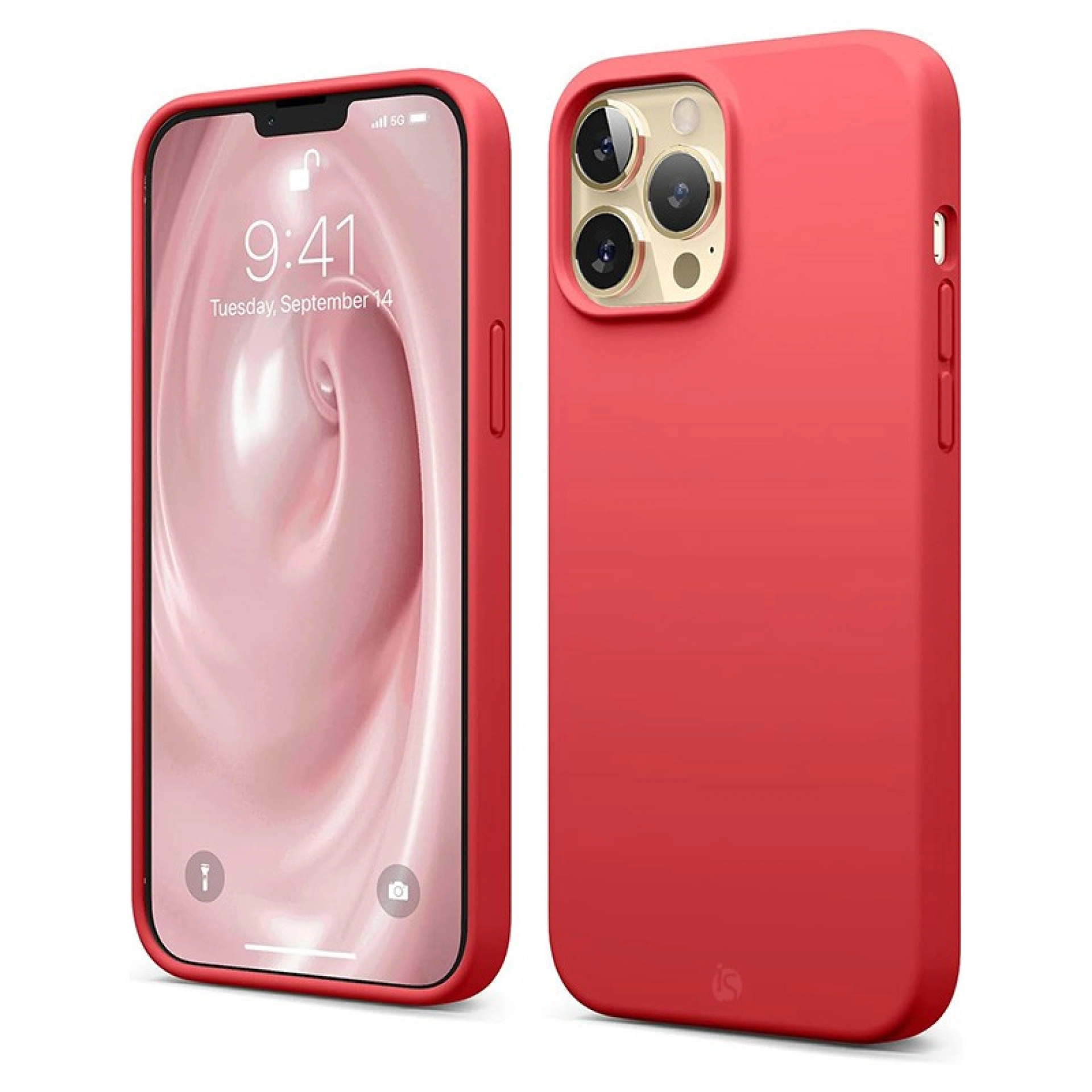 Funda en Silicona Líquida Magsafe iPhone 11 Pro Rojo