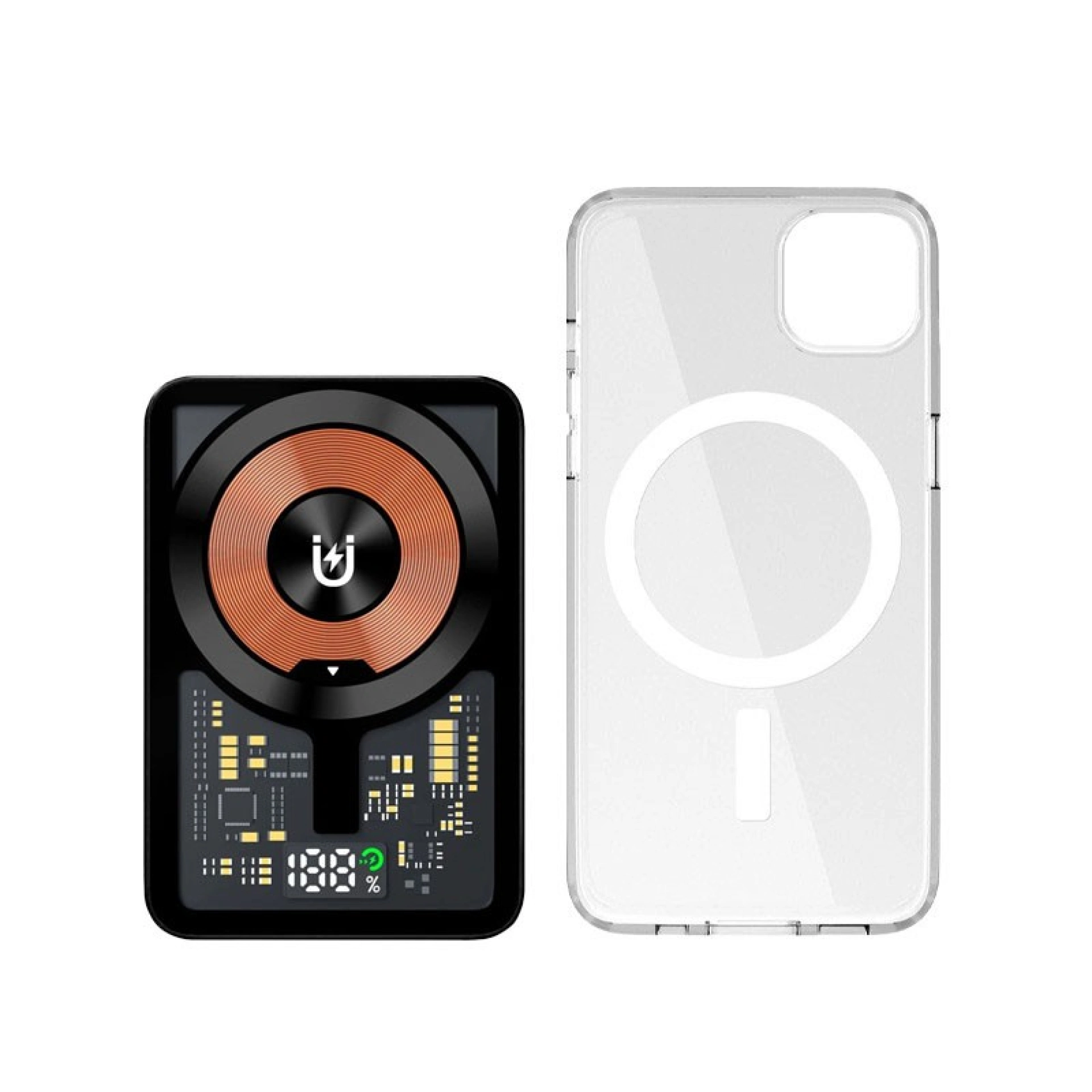 Kit MagSafe iPhone 16 Pro Transparente