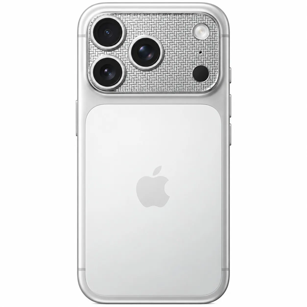 Protector de cámara iPhone 17 Pro Max Plata