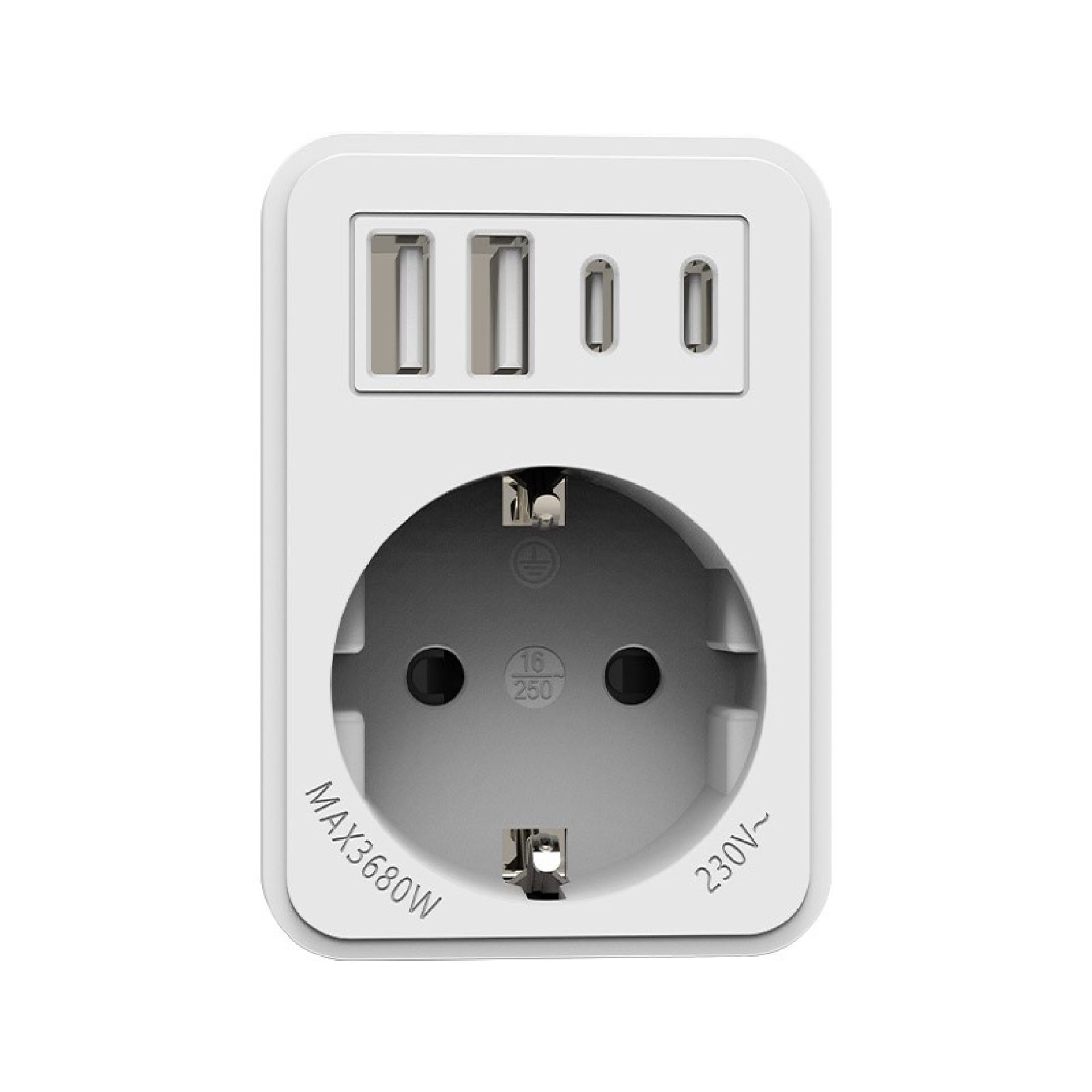 Enchufe USB Type F