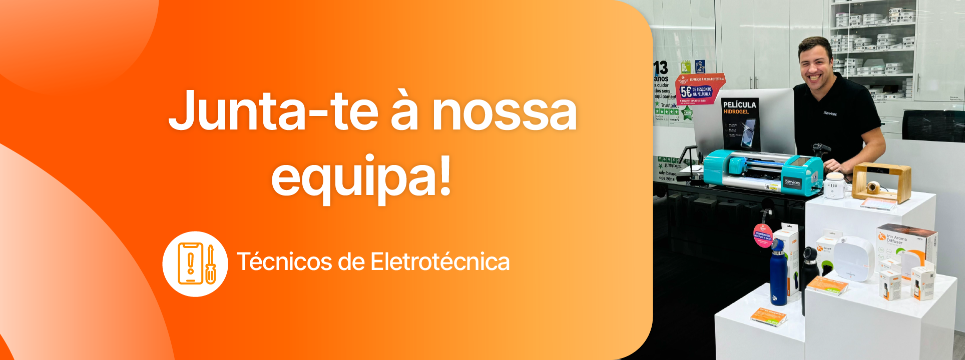 iServices está contratando técnicos eléctricos
