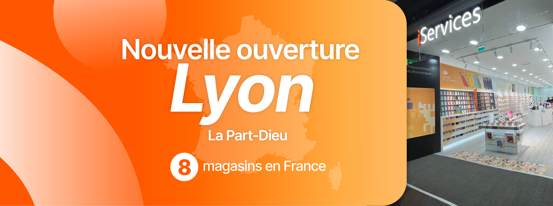 iServices abre lja en Gare Lyon Part-Dieu