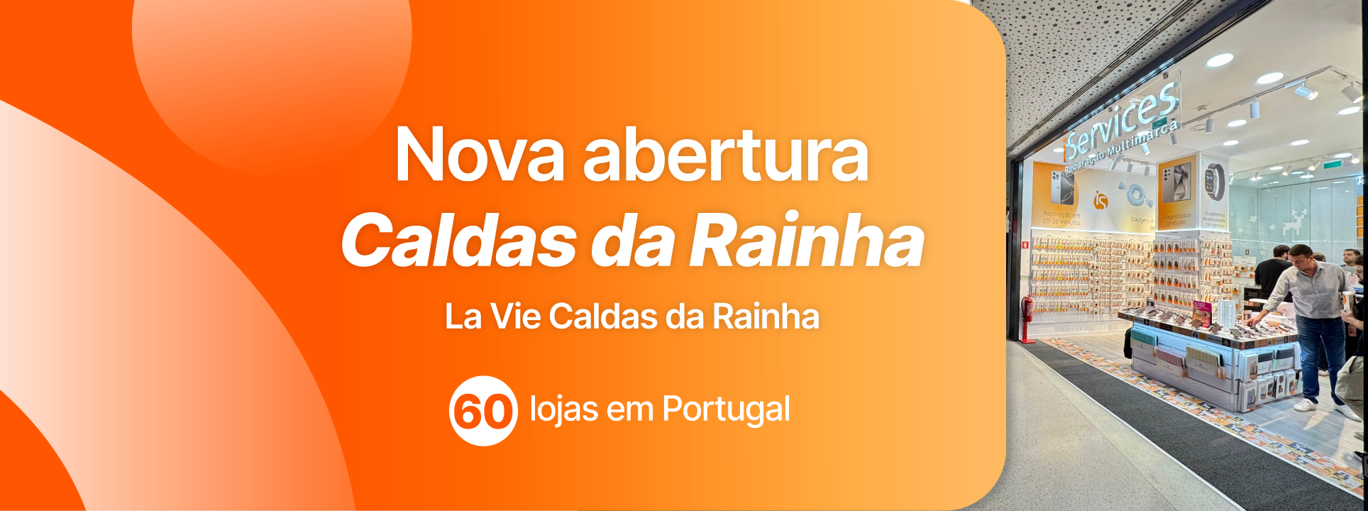 iServices abre tienda en Caldas da Rainha