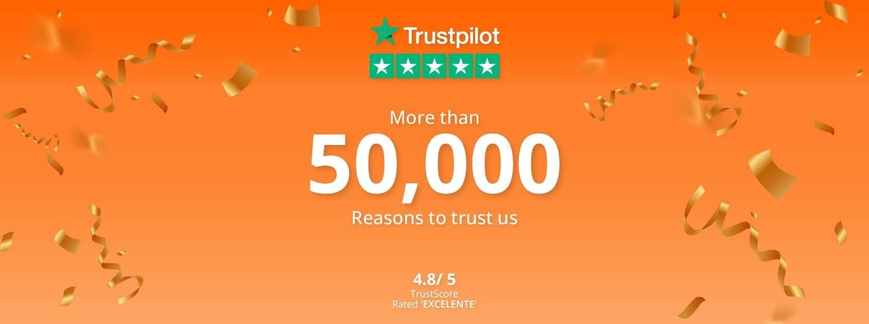 iServices alcanzó las 50.000 opiniones en Trustpilot