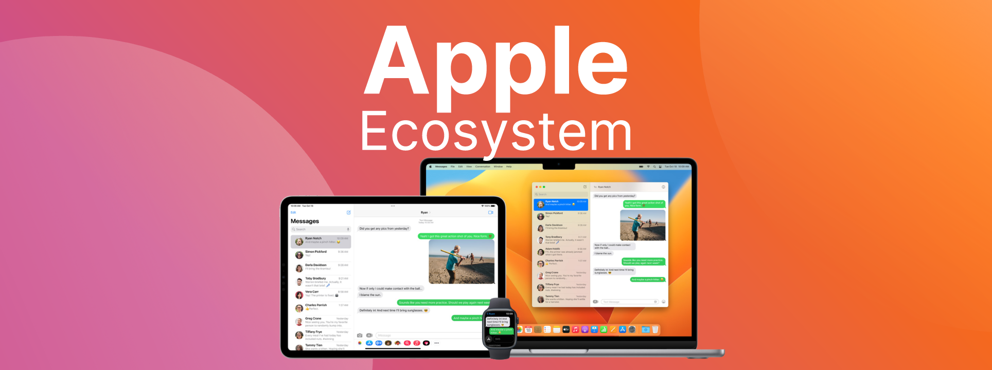 ¿Conoces los beneficios del Ecosistema Apple?