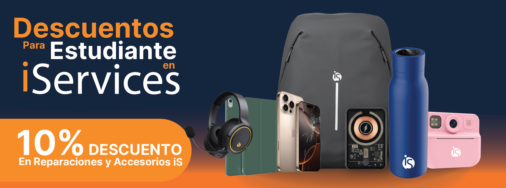 Descuentos para estudiantes en iServices