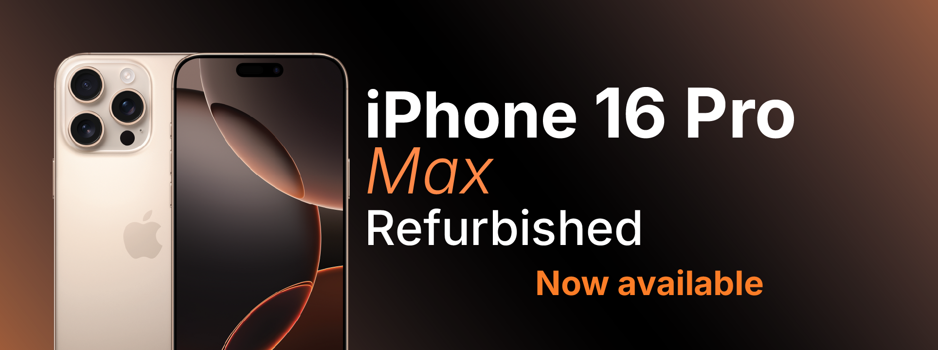 El iPhone 16 Pro Max ya está disponible en iServices