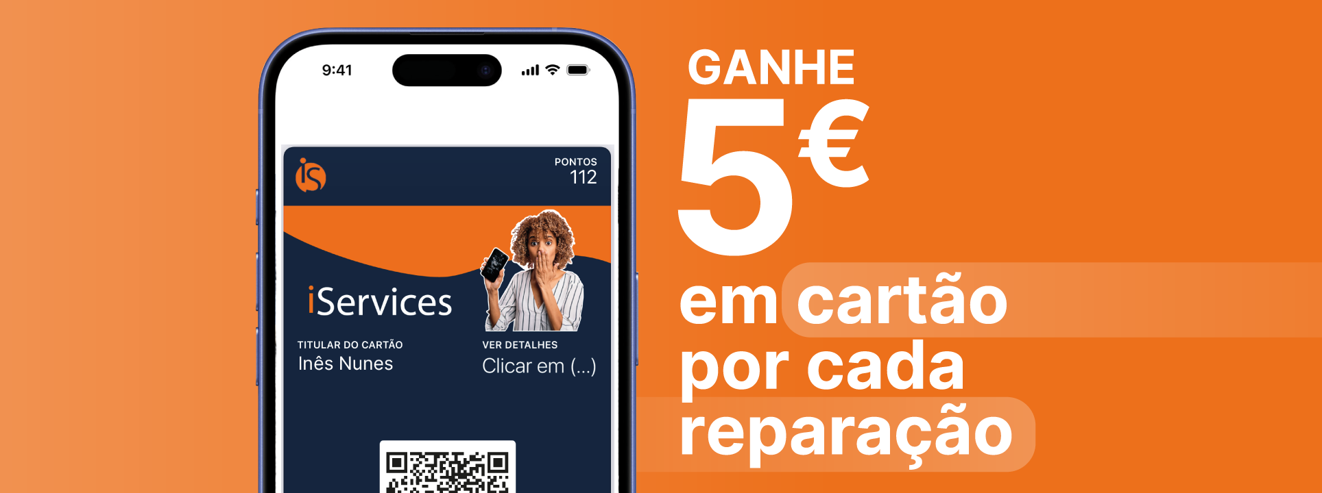 Gana 5€ por cada reparación en iServices