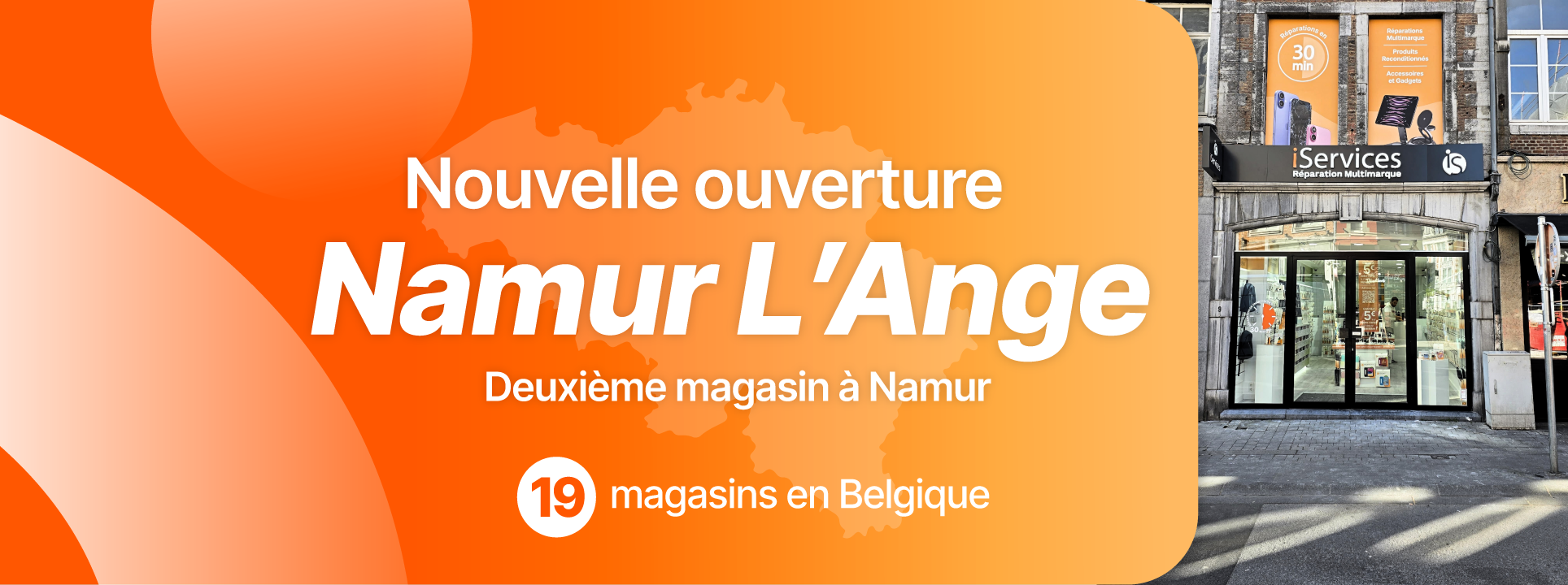 iServices acaba de abrir su segunda tienda en Namur