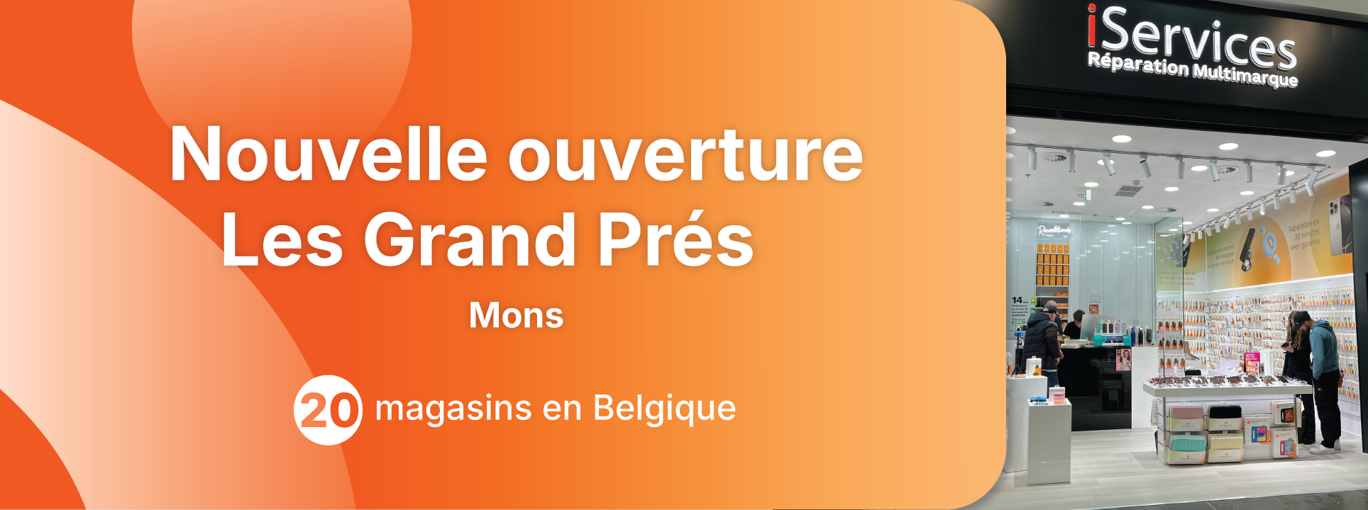 iServices abre su tienda número 20 en Bélgica