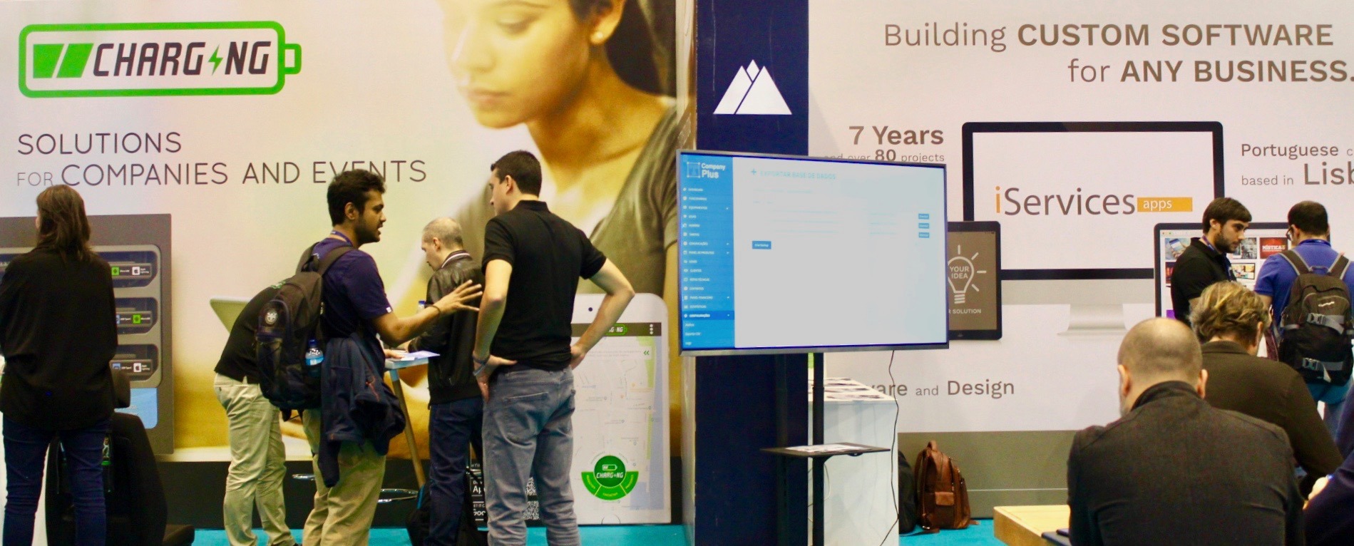 Aplicaciones iServices y de carga en Web Summit 2018