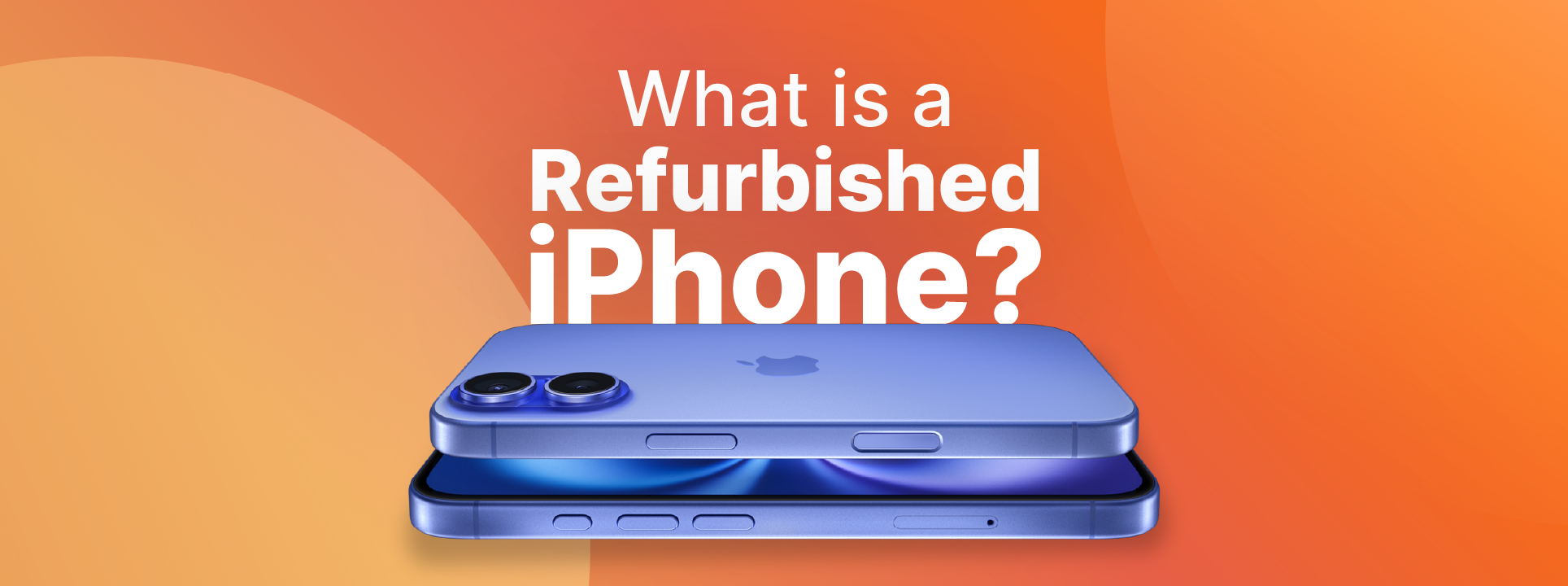 ¿Qué es un iPhone reacondicionado?