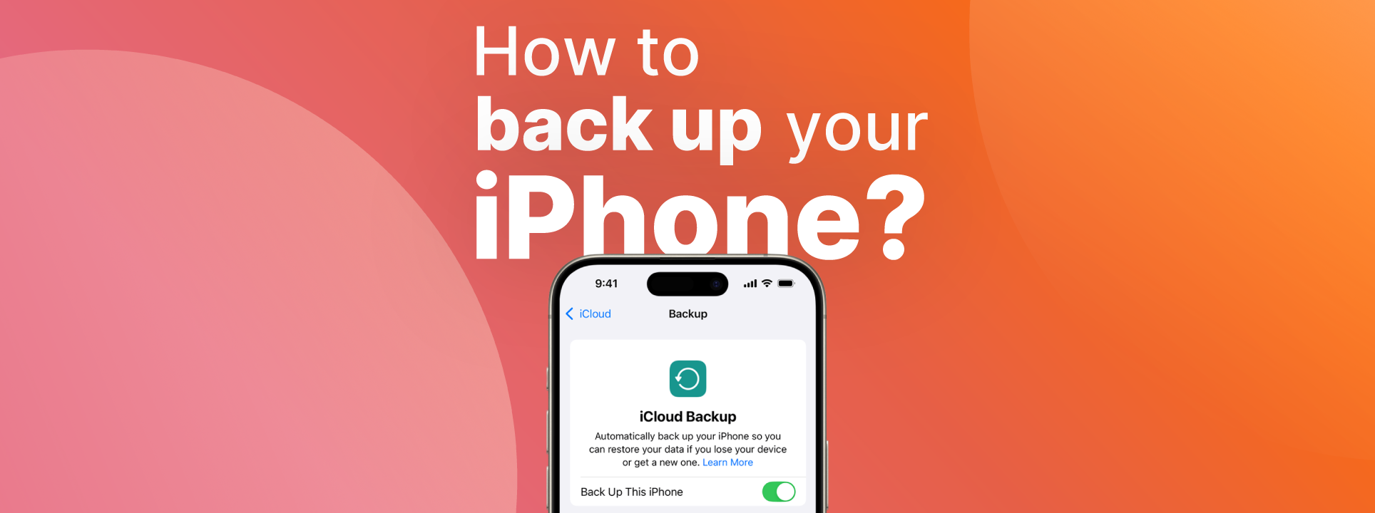 ¿Cómo hacer una copia de seguridad del iPhone?
