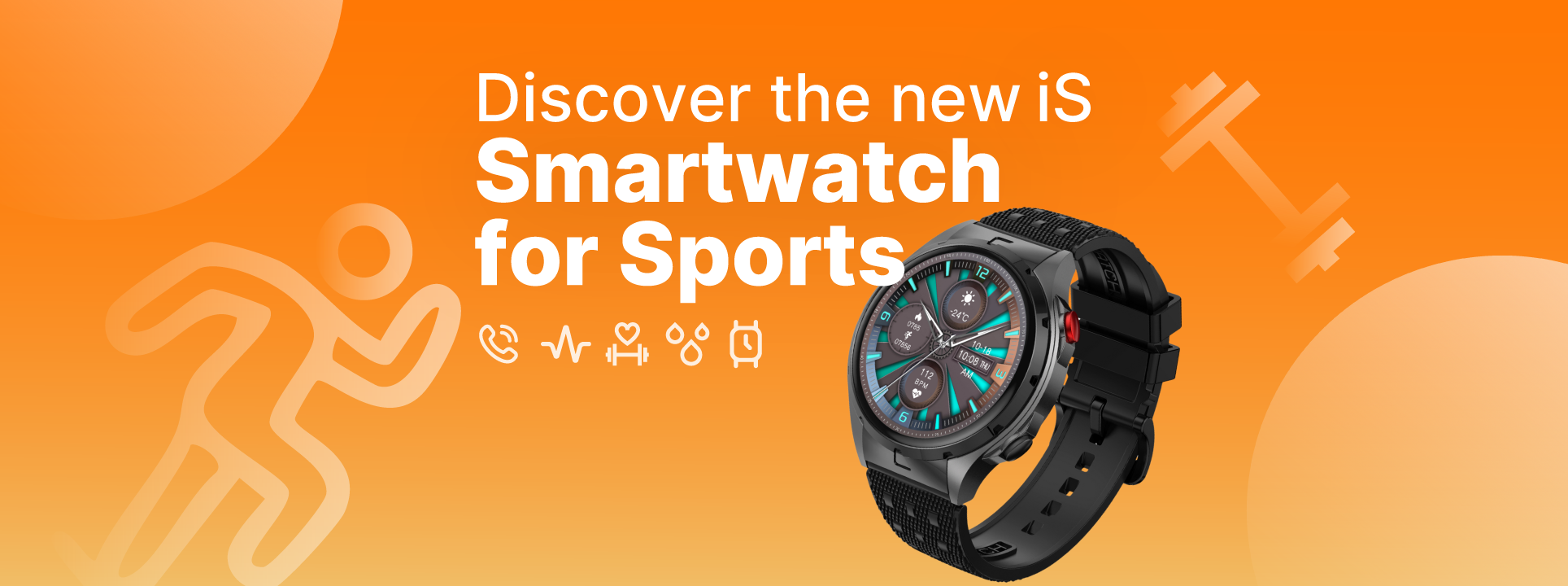 Conoce el nuevo Smartwatch deportivo de iServices