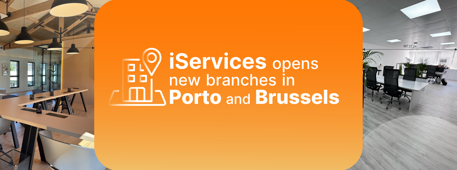 iServices abre nuevas oficinas en Oporto y Bruselas